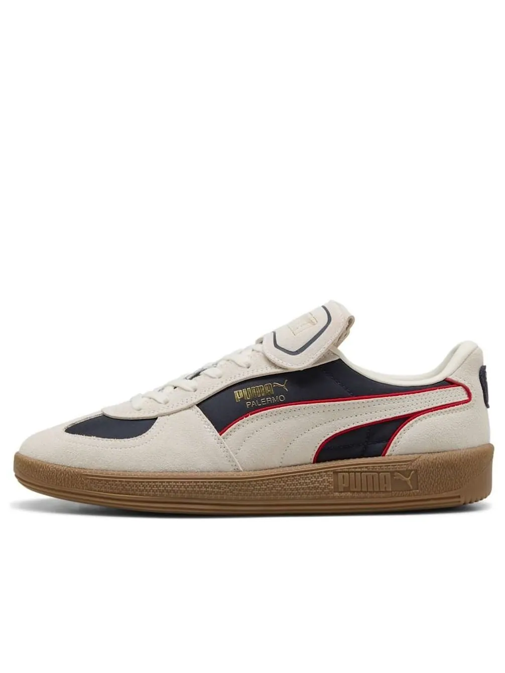 Кроссовки PUMA Palermo Premium NL 'White Navy Blue' — изображение 1 из 6, белый