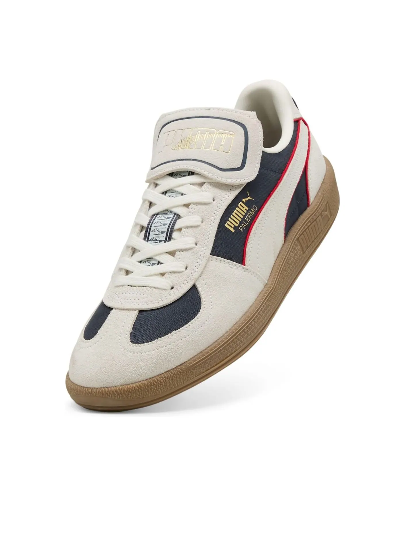 Кроссовки PUMA Palermo Premium NL 'White Navy Blue' — изображение 3 из 6, белый