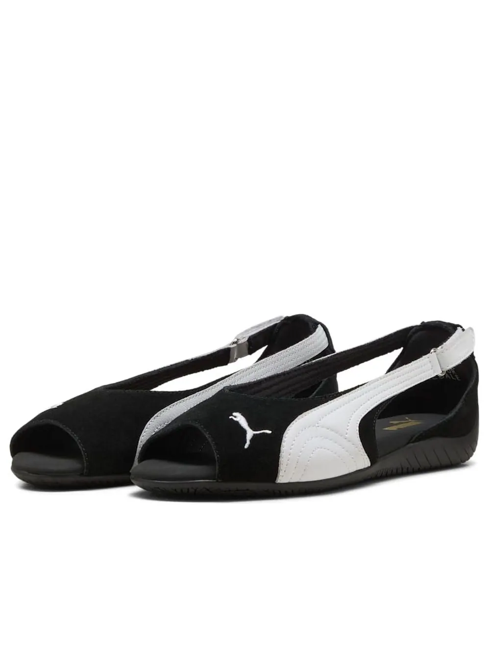 (WMNS) Сандалии Puma Speedcat 'Черно-белые' — изображение 6 из 6, черный/белый