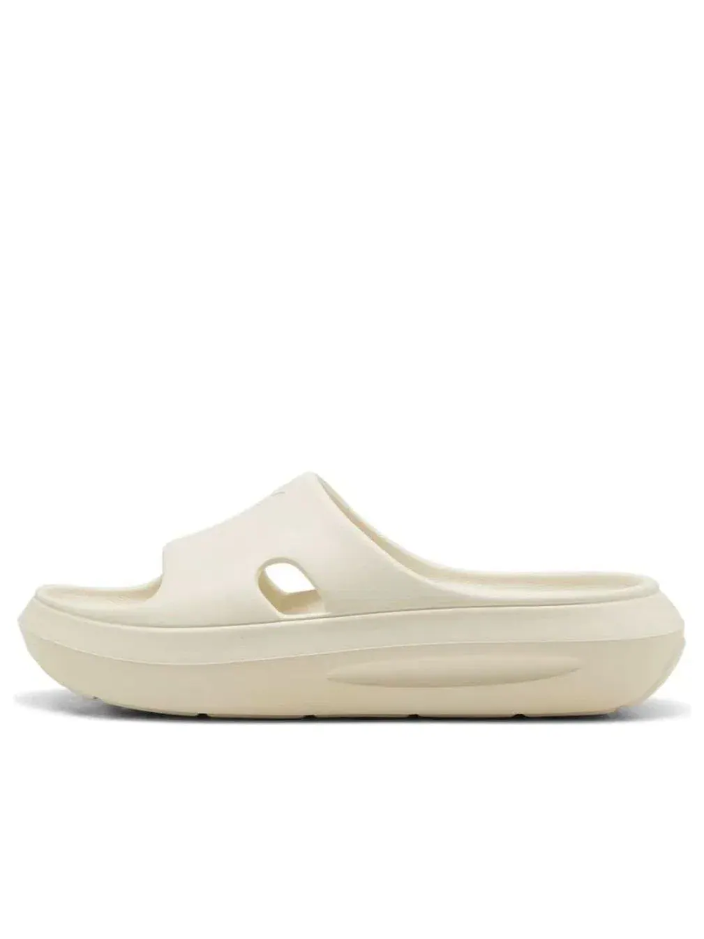 Женские шлепанцы Flatter с открытым носком PUMA — изображение 1 из 6, белый