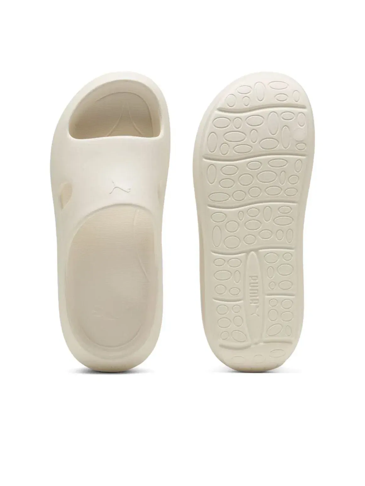Женские шлепанцы Flatter с открытым носком PUMA — изображение 6 из 6, белый