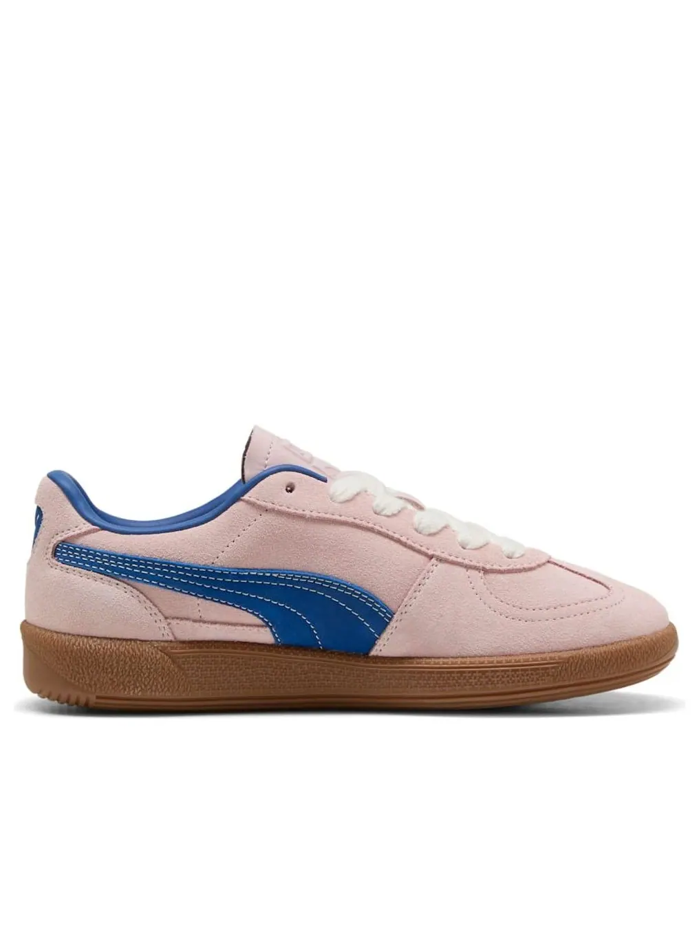 Кроссовки (WMNS) PUMA Palermo Pin It Up 'Pink Blue' — изображение 2 из 6, розовый