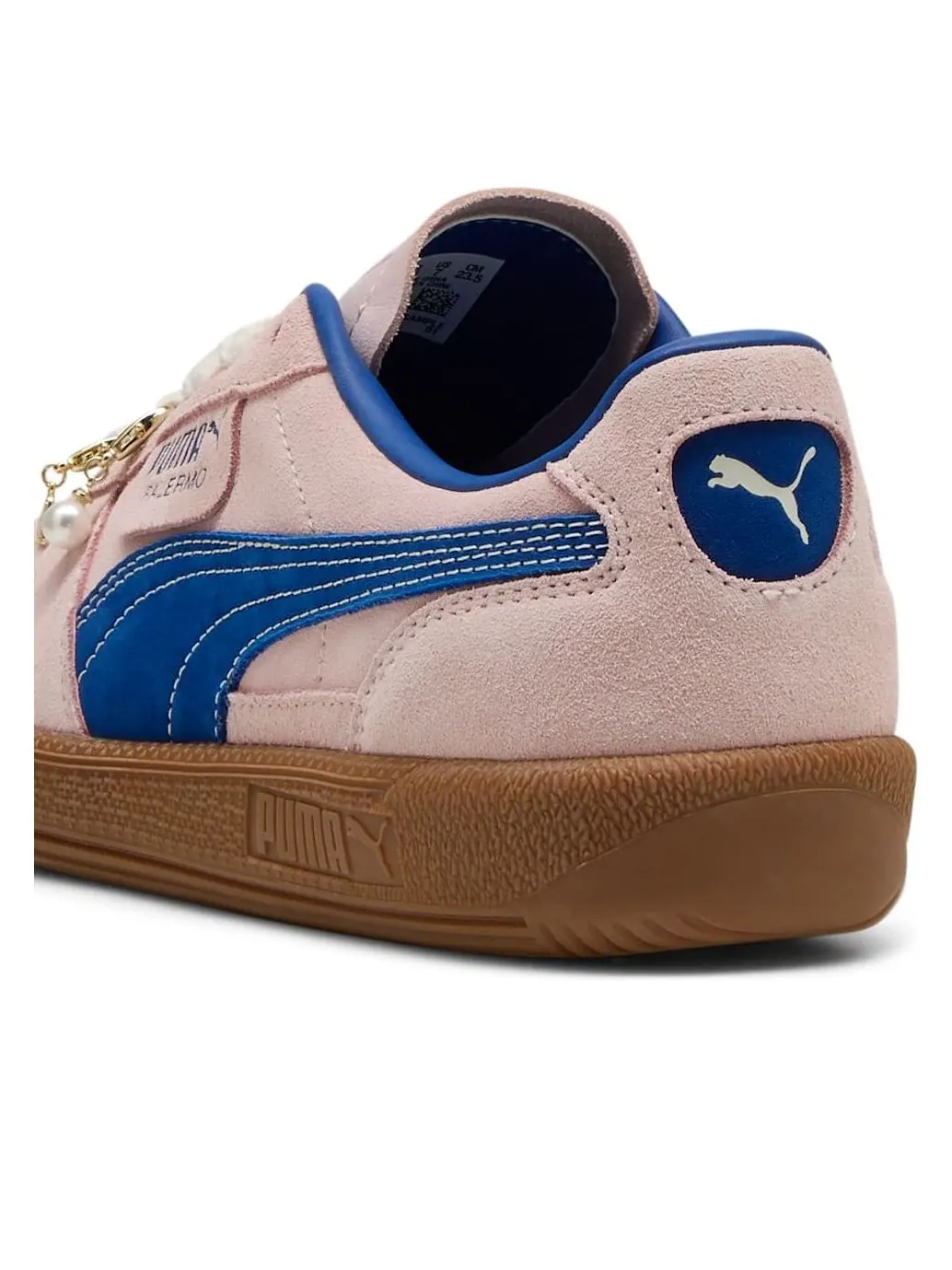 Кроссовки (WMNS) PUMA Palermo Pin It Up 'Pink Blue' — изображение 4 из 6, розовый