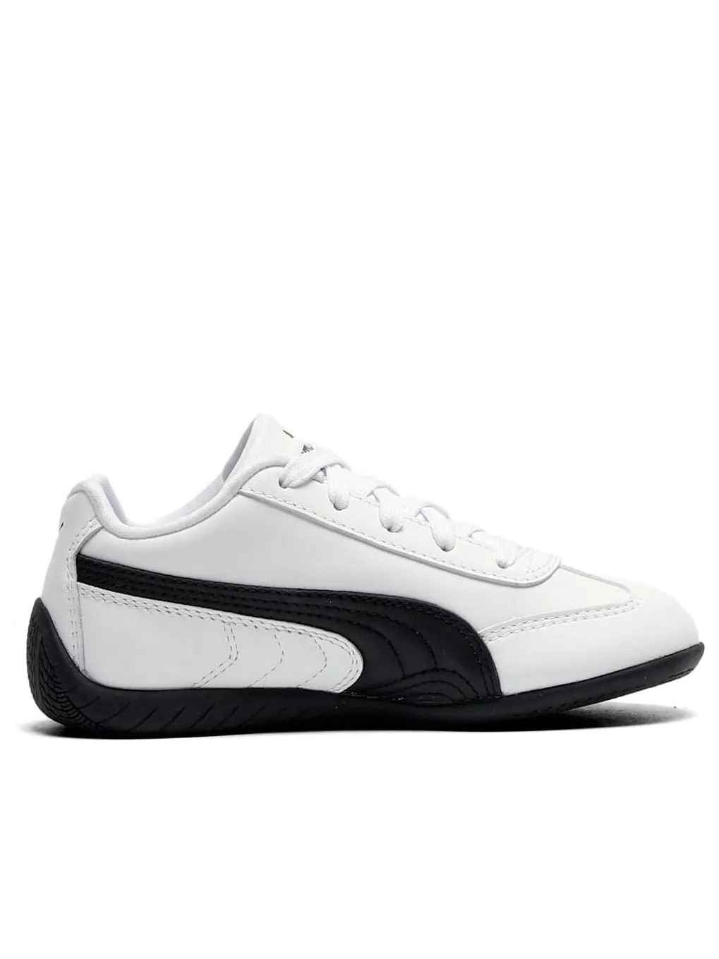 Кроссовки (PS) PUMA Speedcat Leather 'White Black' — изображение 2 из 6, белый