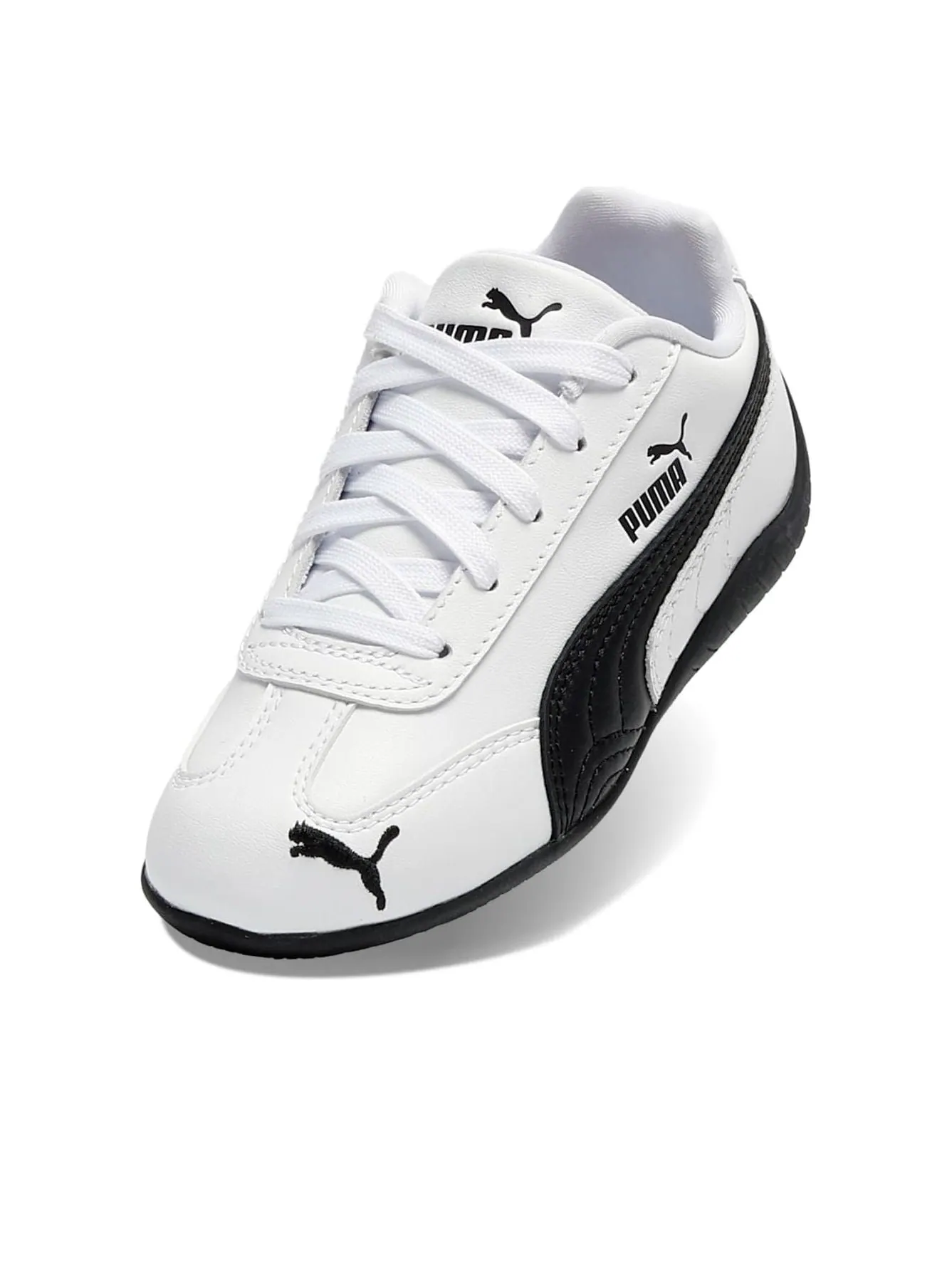 Кроссовки (PS) PUMA Speedcat Leather 'White Black' — изображение 3 из 6, белый