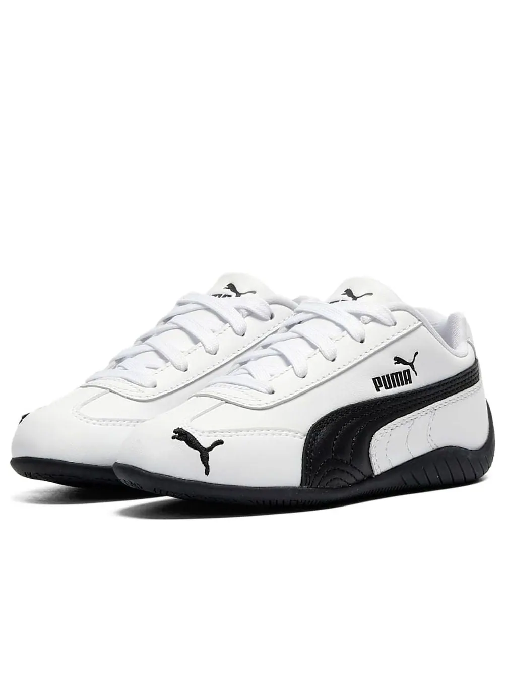 Кроссовки (PS) PUMA Speedcat Leather 'White Black' — изображение 6 из 6, белый