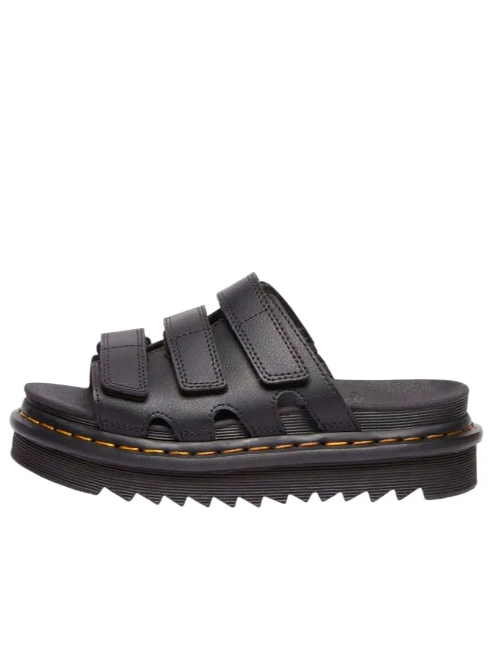 Шлепанцы Dr. Martens Raine Slide Athena Leather, кожаные — изображение 1 из 5, черный