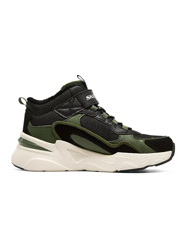 Кроссовки bobs bamina 'green black' Skechers — изображение 2 из 4, черный/зеленый/белый