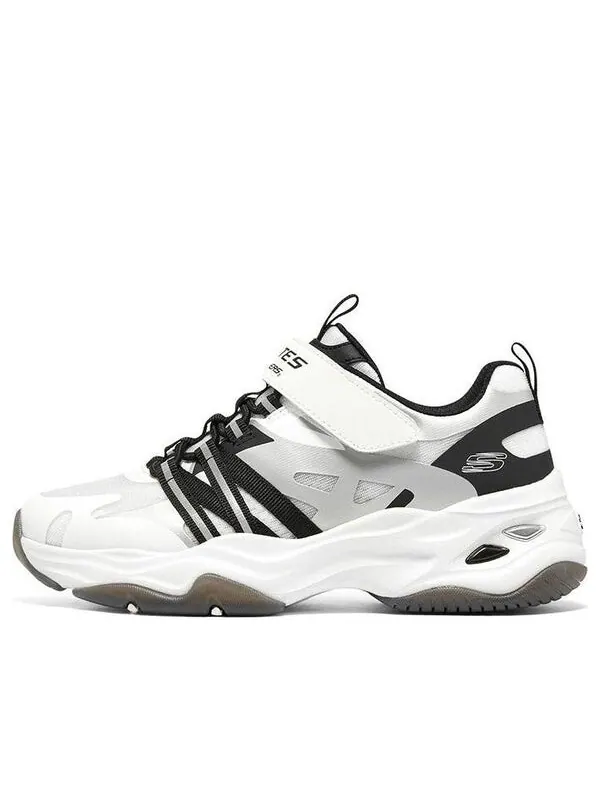 Кроссовки dlites 4.0 'white black' Skechers — изображение 1 из 4, белый/черный