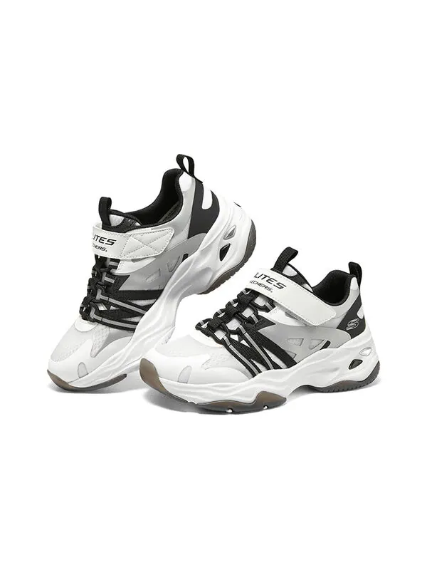 Кроссовки dlites 4.0 'white black' Skechers — изображение 4 из 4, белый/черный