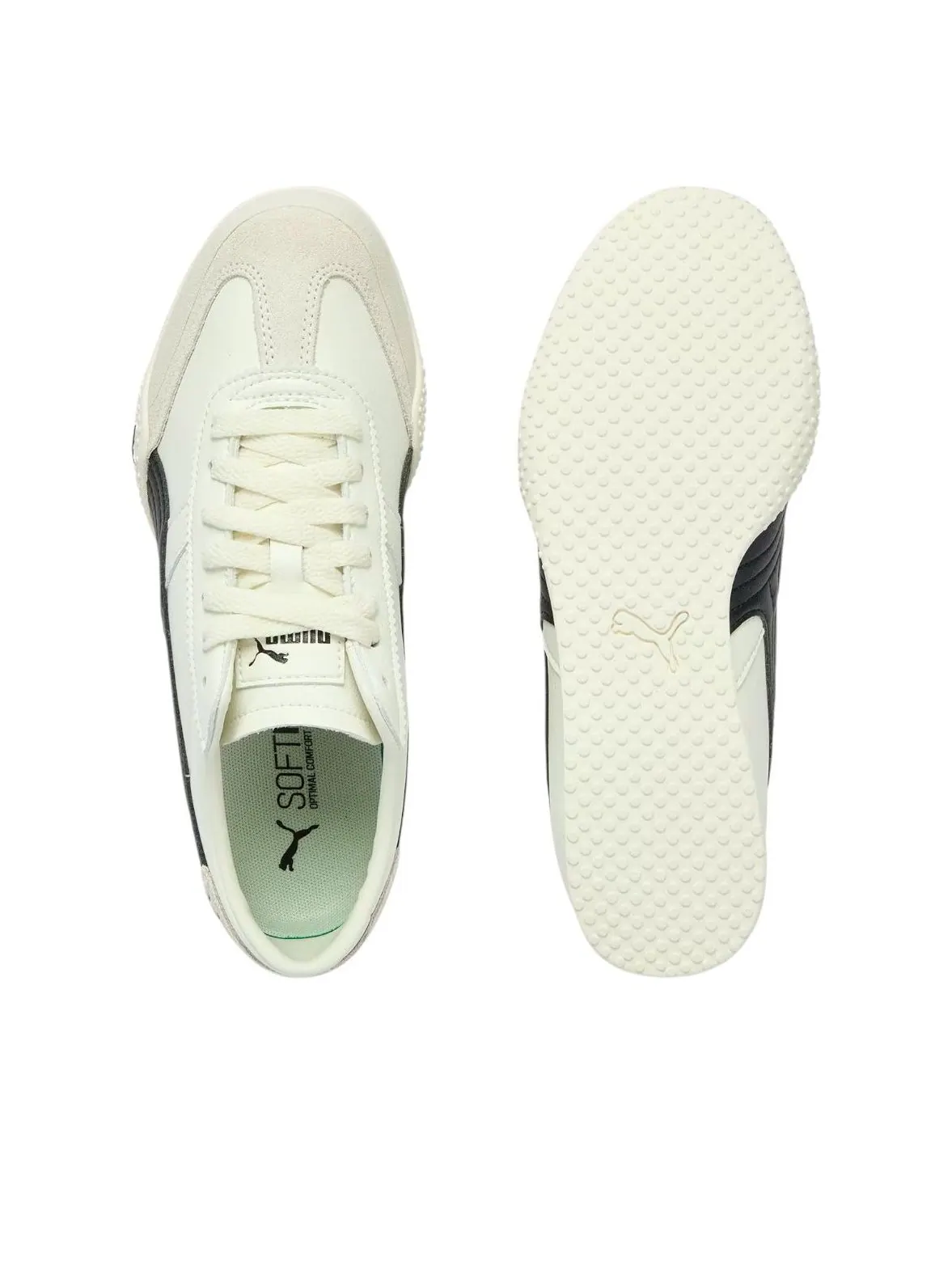 (WMNS) Puma Bella UT LEA 'Warm White Black' — изображение 4 из 4, белый/черный