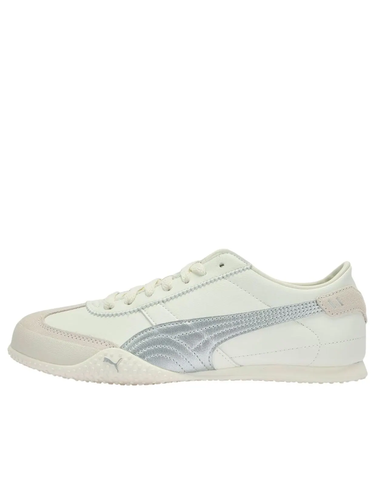 Кроссовки (WMNS) PUMA Bella UT LEA 'Warm White Silver' — изображение 1 из 5, белый