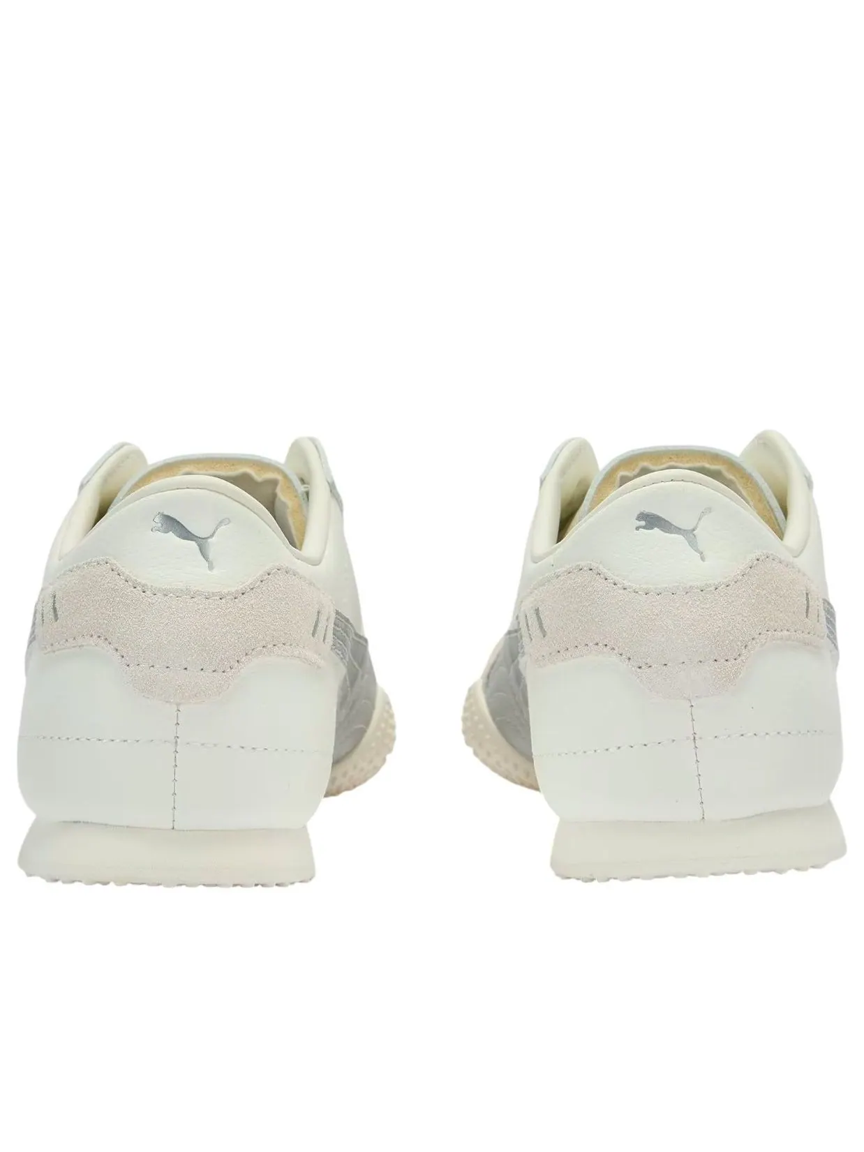 Кроссовки (WMNS) PUMA Bella UT LEA 'Warm White Silver' — изображение 3 из 5, белый