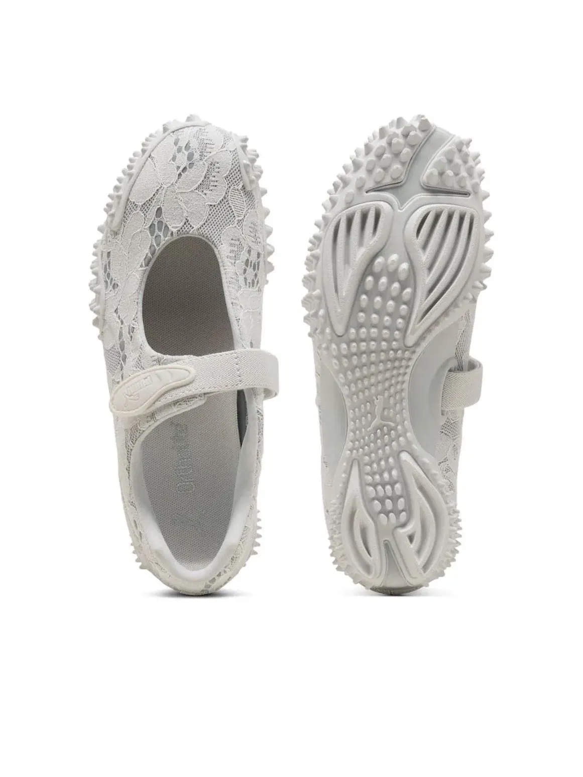 Кроссовки PUMA Mostro Fey Lace 'Feather Gray' 405318-02 — изображение 3 из 6, серый