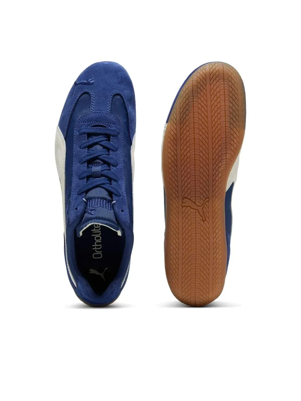 Кроссовки PUMA Speedcat Nylon 'Blue Jewel PUMA White' 405323-01 — изображение 3 из 5, синий