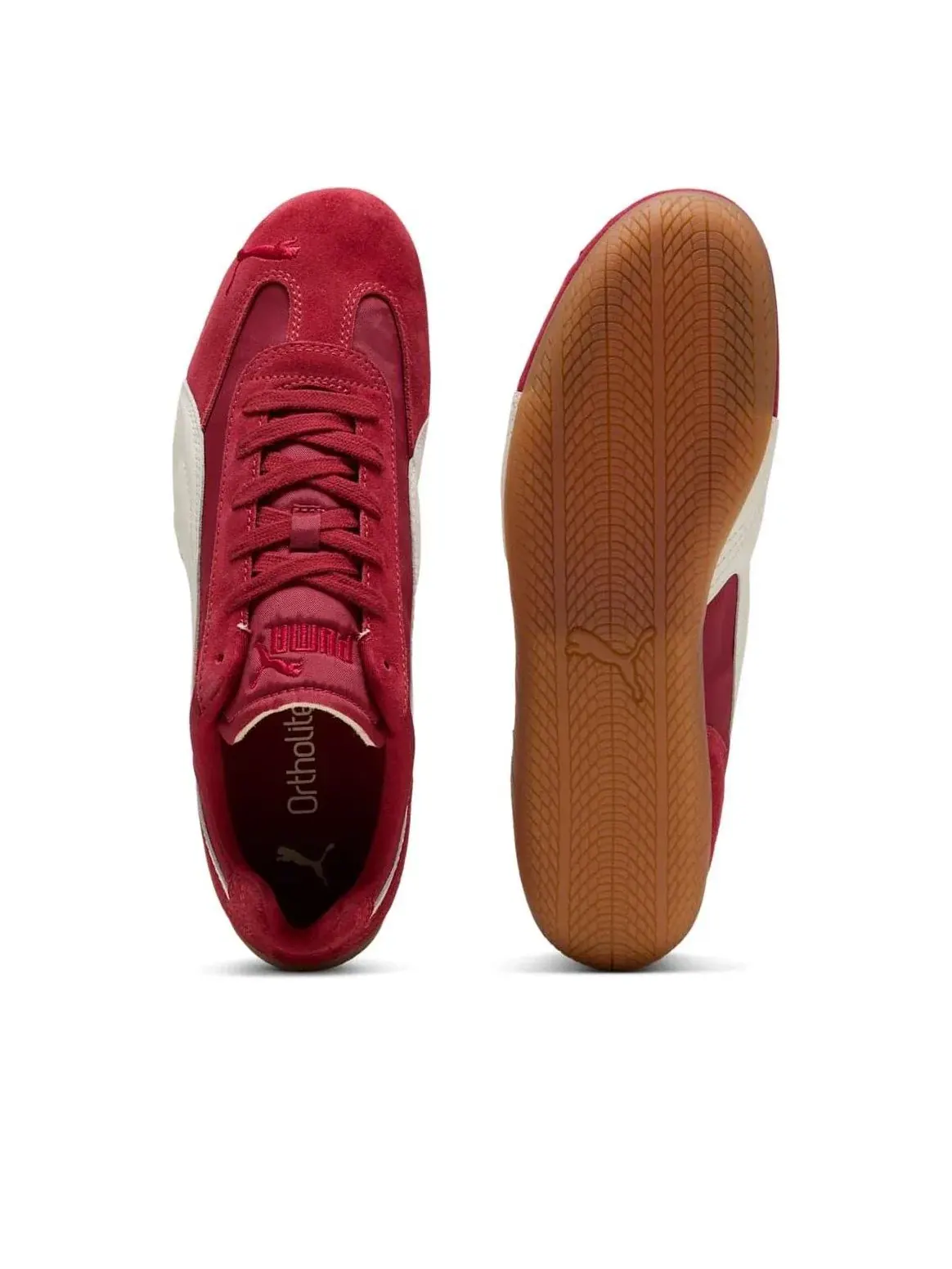 Кроссовки PUMA Speedcat 'Dark Crimson White' 405323-04 — изображение 5 из 6, красный