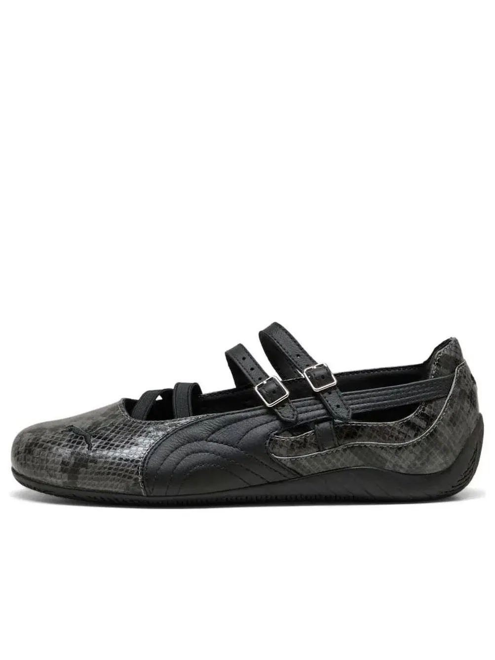 Женские кроссовки-балетки с замшевым верхом Speedcat Ballet PUMA — изображение 1 из 6, серый