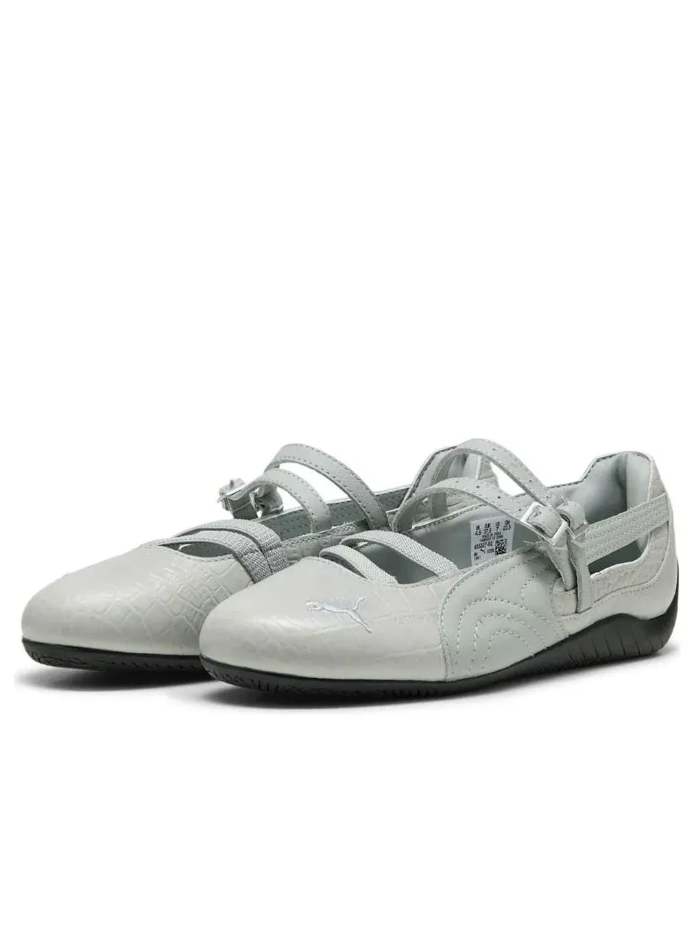 Кроссовки PUMA Speedcat Ballet 'Croc Print Vapor Gray' 405327-02 — изображение 2 из 6, серый