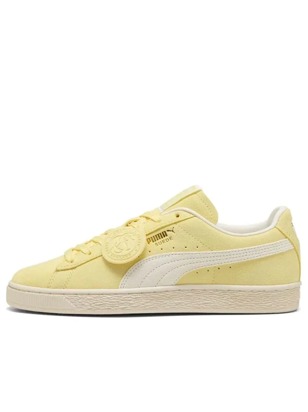 Кроссовки PUMA Suede Charles F. Stead 'Pineapple Ice Frosted Ivory' 405341-03 — изображение 1 из 5, желтый