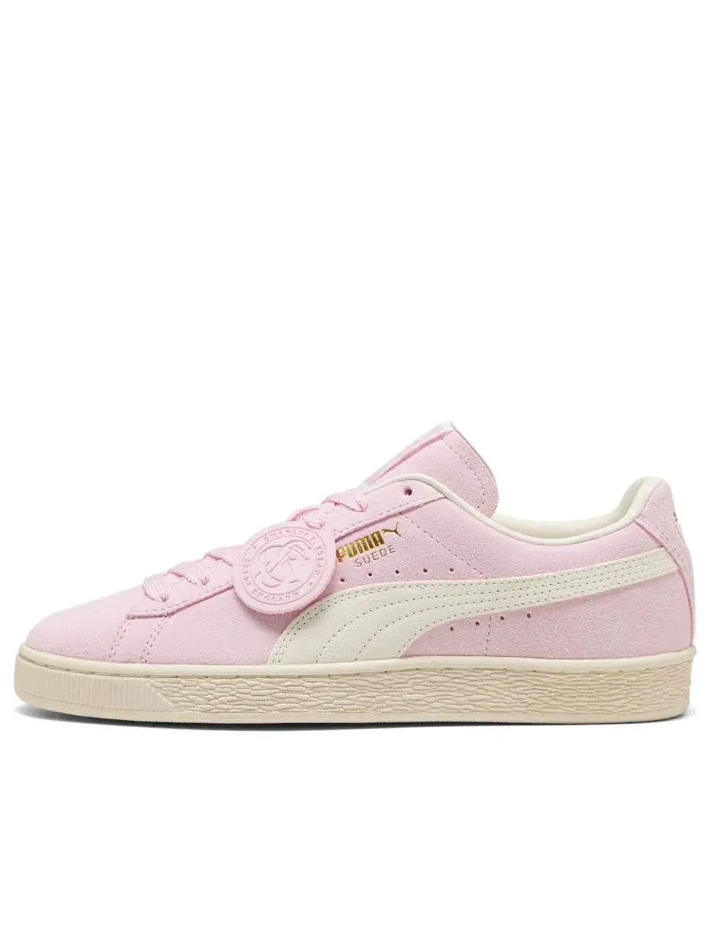Кроссовки PUMA Suede Charles F. Stead 'Rosy Outlook Frosted Ivory' 405341-04 — изображение 1 из 5, розовый
