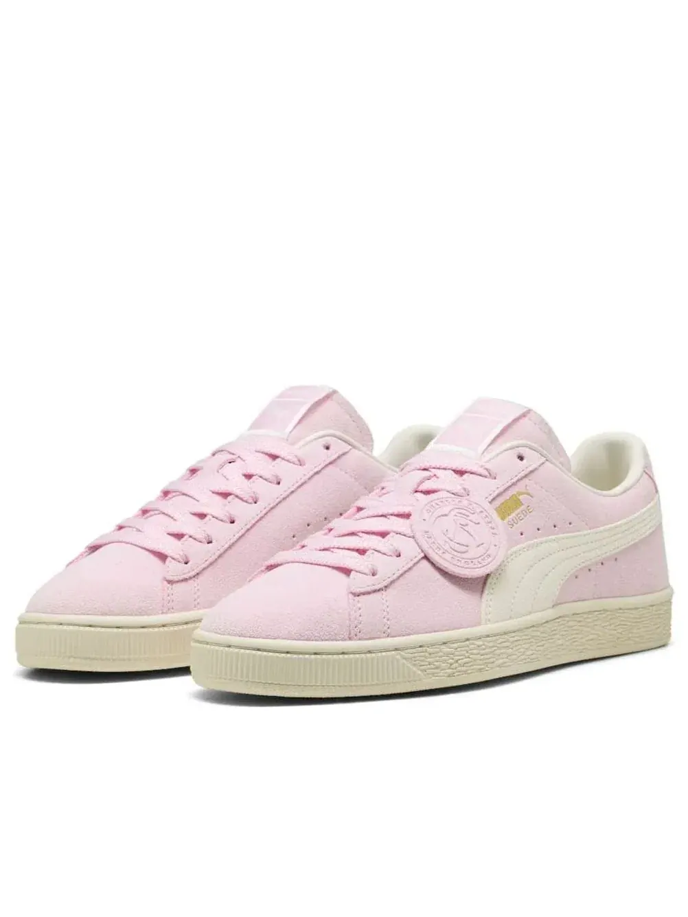 Кроссовки PUMA Suede Charles F. Stead 'Rosy Outlook Frosted Ivory' 405341-04 — изображение 2 из 5, розовый