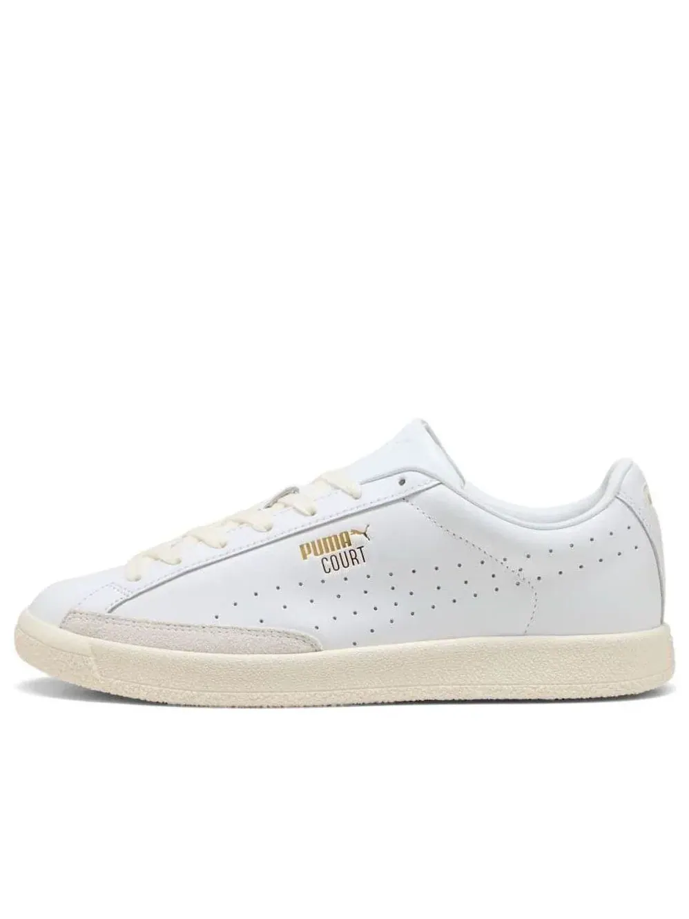 Кроссовки PUMA Court 'White Vapor Gray Gold' — изображение 1 из 6, белый
