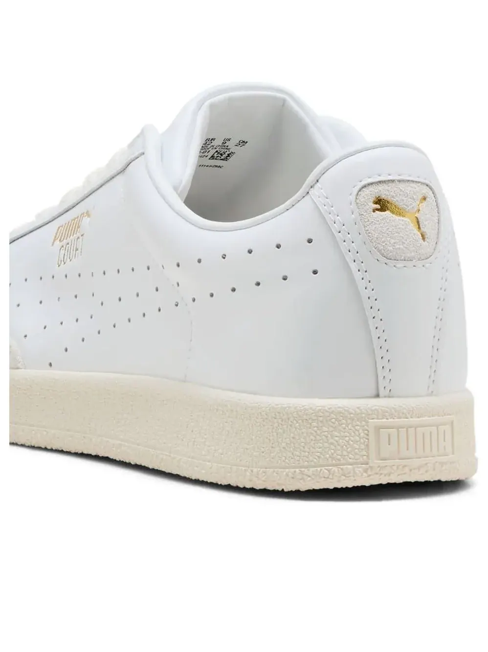 Кроссовки PUMA Court 'White Vapor Gray Gold' — изображение 4 из 6, белый