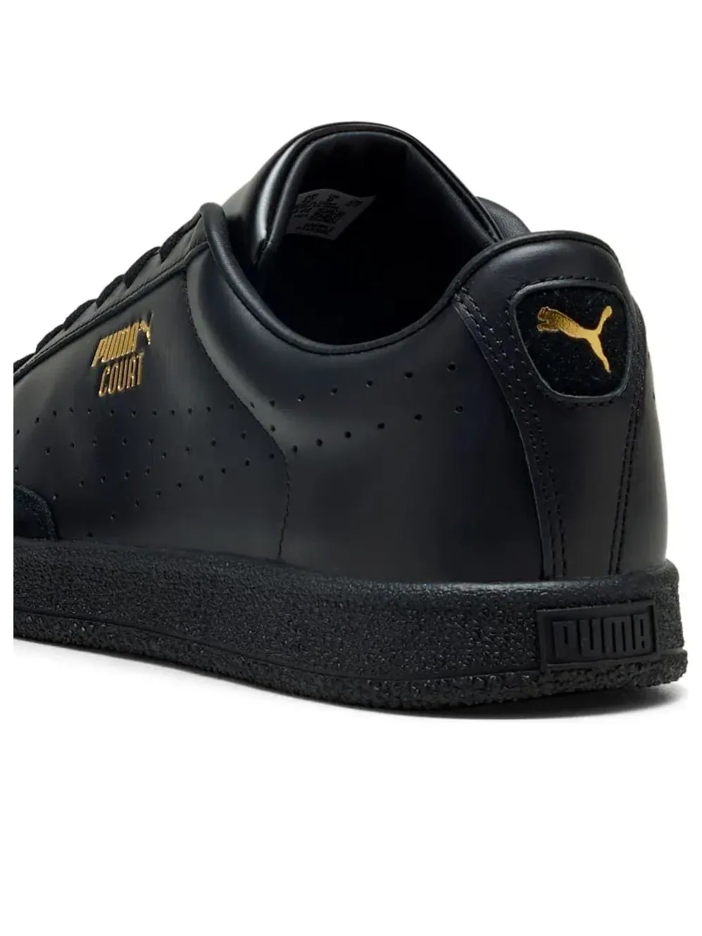 Кроссовки PUMA Court 'Black Gold' — изображение 4 из 6, черный