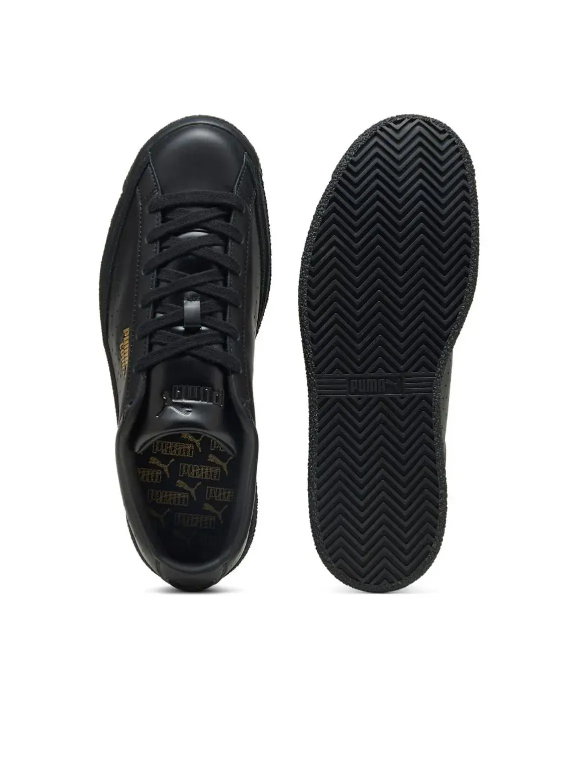 Кроссовки PUMA Court 'Black Gold' — изображение 5 из 6, черный