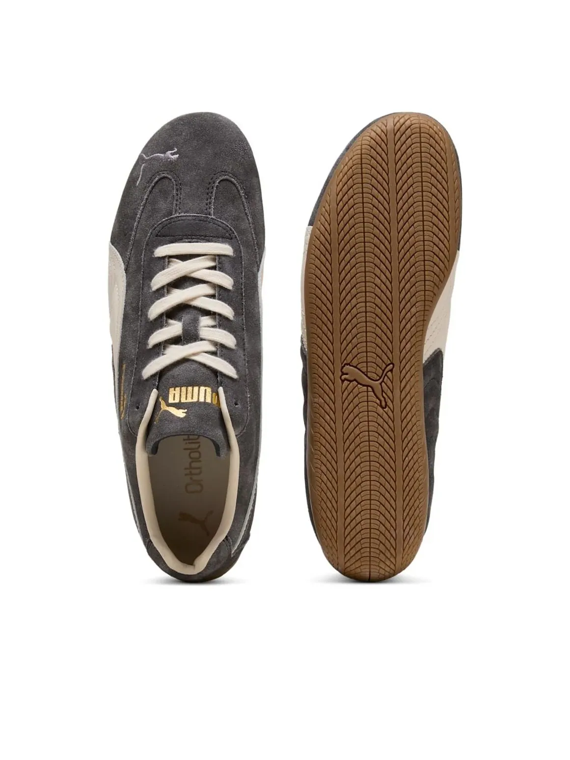 (WMNS) Puma Speedcat Faded 'Cast Iron Alpine Snow' — изображение 5 из 6, белый
