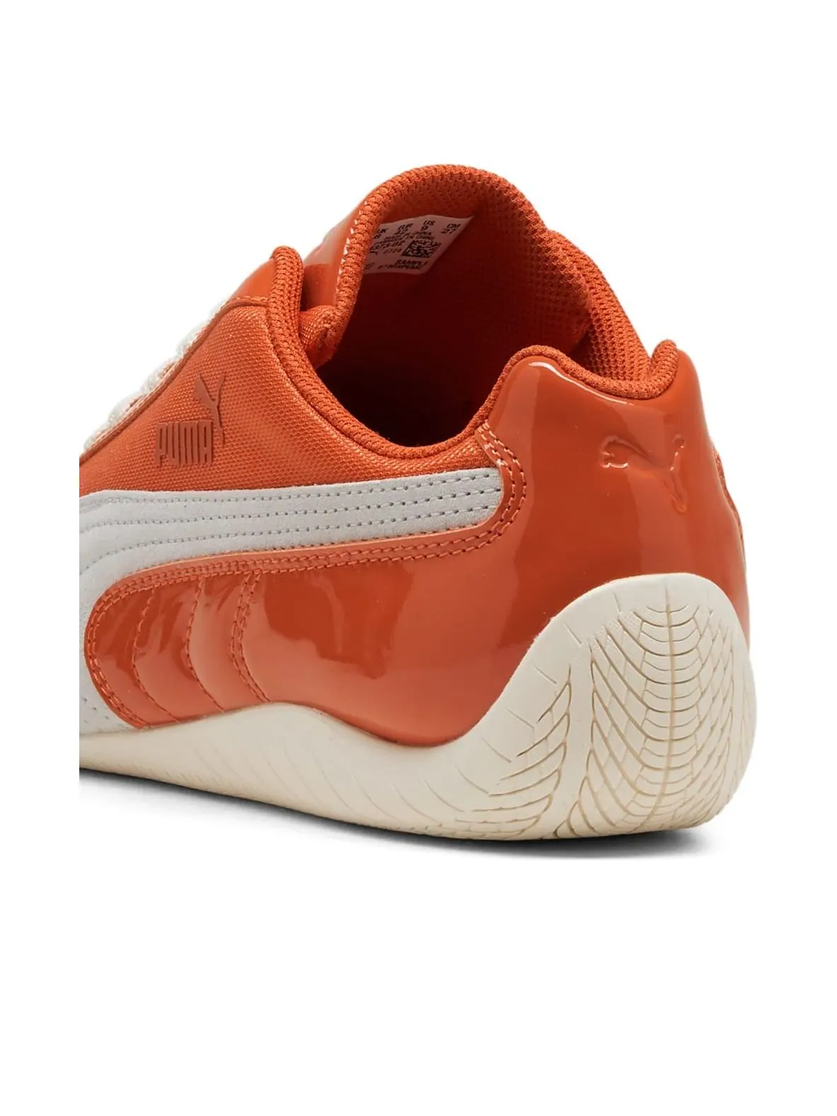 Кроссовки (WMNS) PUMA Speedcat Patent 'Amarena Feather Gray' — изображение 4 из 6, оранжевый