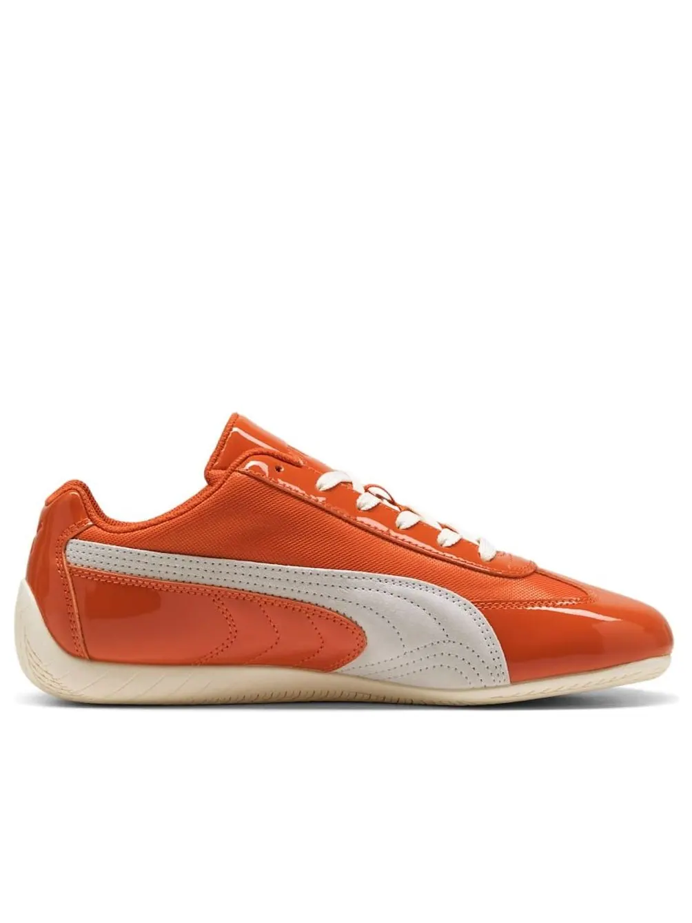 Кроссовки (WMNS) PUMA Speedcat Patent 'Amarena Feather Gray' — изображение 6 из 6, оранжевый