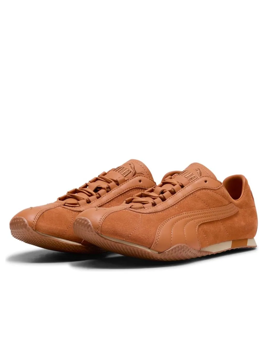 Кроссовки (WMNS) PUMA H-Street Premium 'Brandy Toasted Almond' — изображение 2 из 6, коричневый