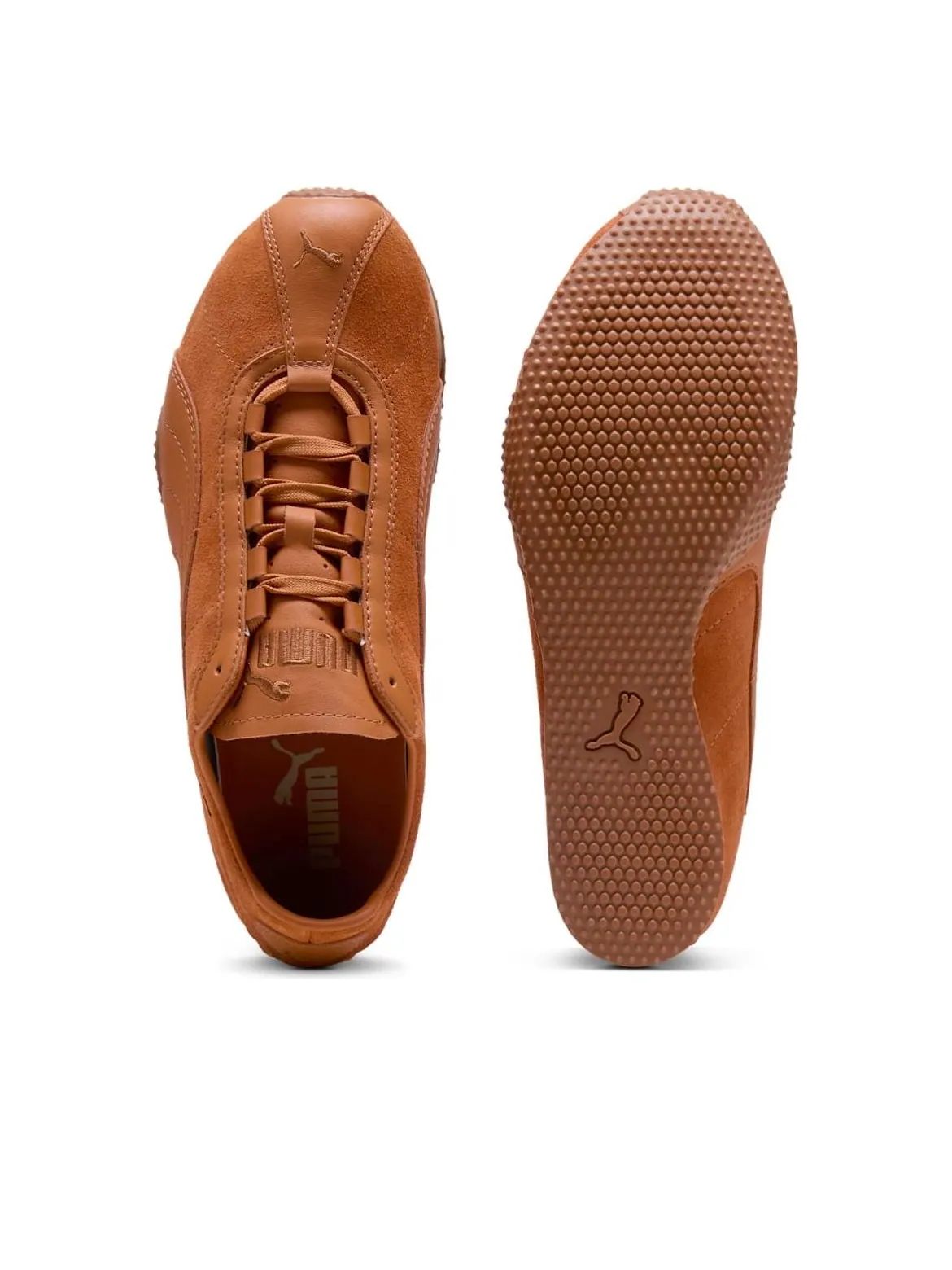 Кроссовки (WMNS) PUMA H-Street Premium 'Brandy Toasted Almond' — изображение 3 из 6, коричневый