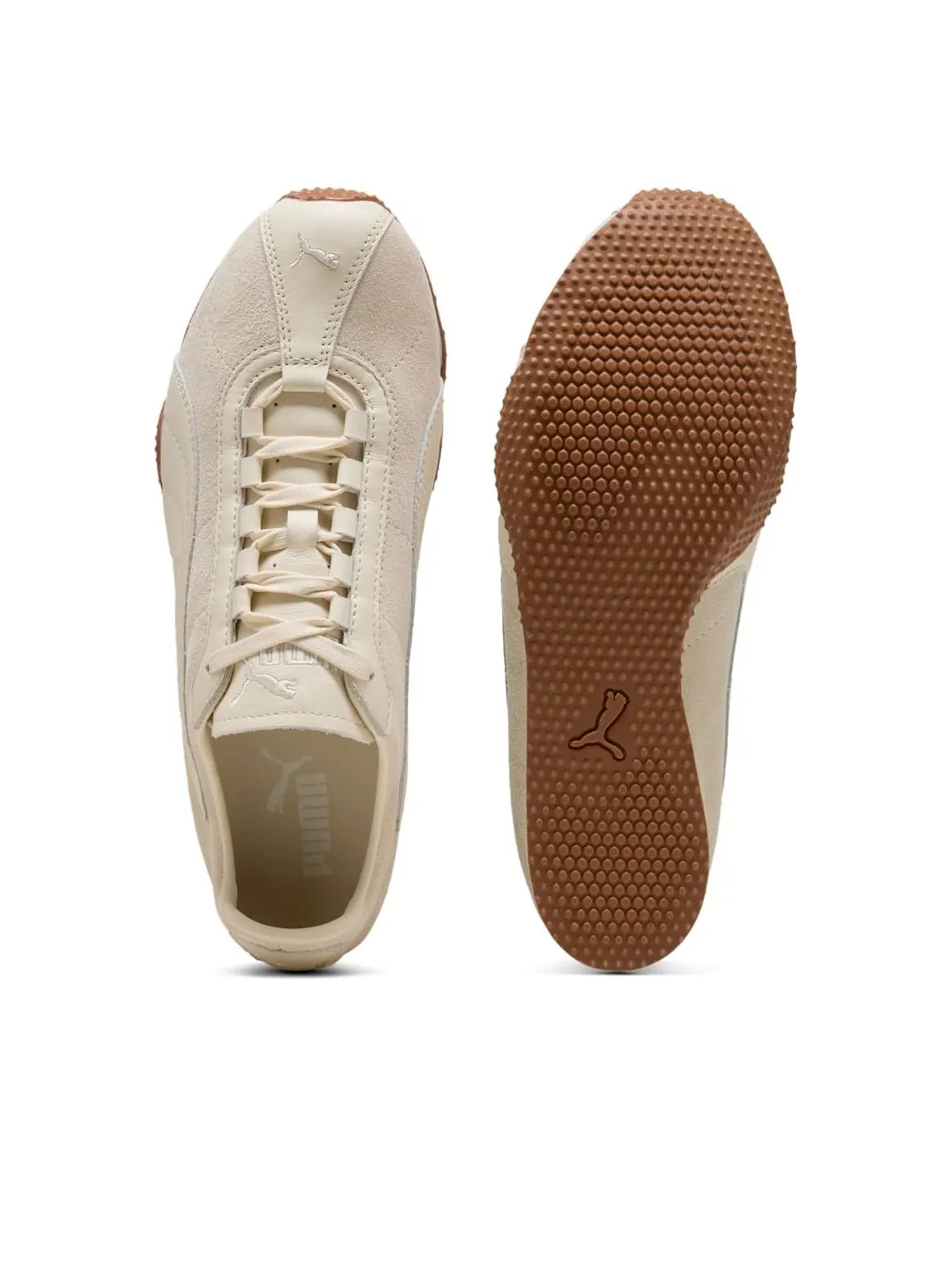 Кроссовки (WMNS) PUMA H-Street Premium 'Alpine Snow Warm White' — изображение 3 из 6, белый