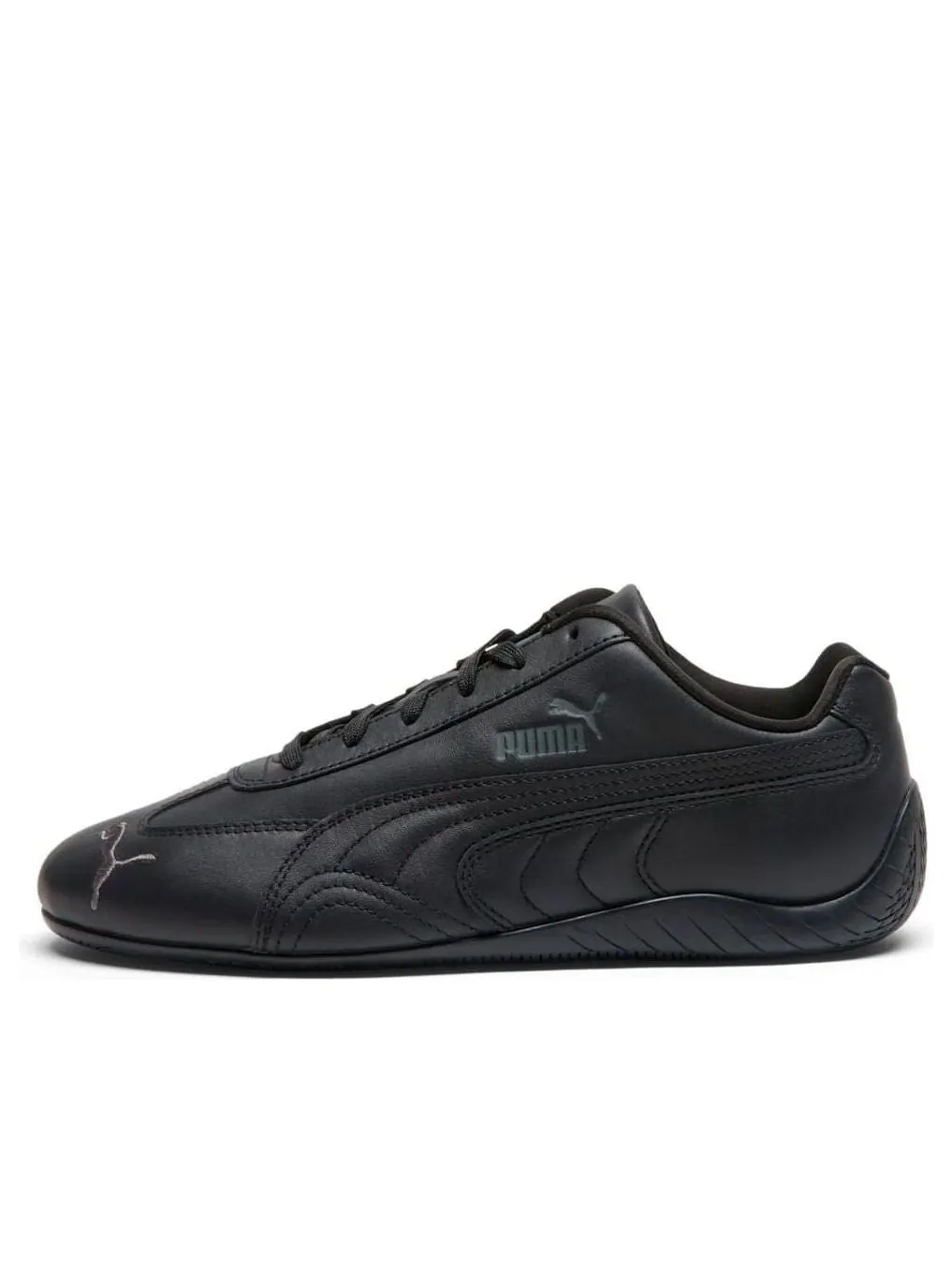 Кроссовки Puma Speedcat Full Leather 'Black Shadow Gray' — изображение 1 из 6, черный/серый