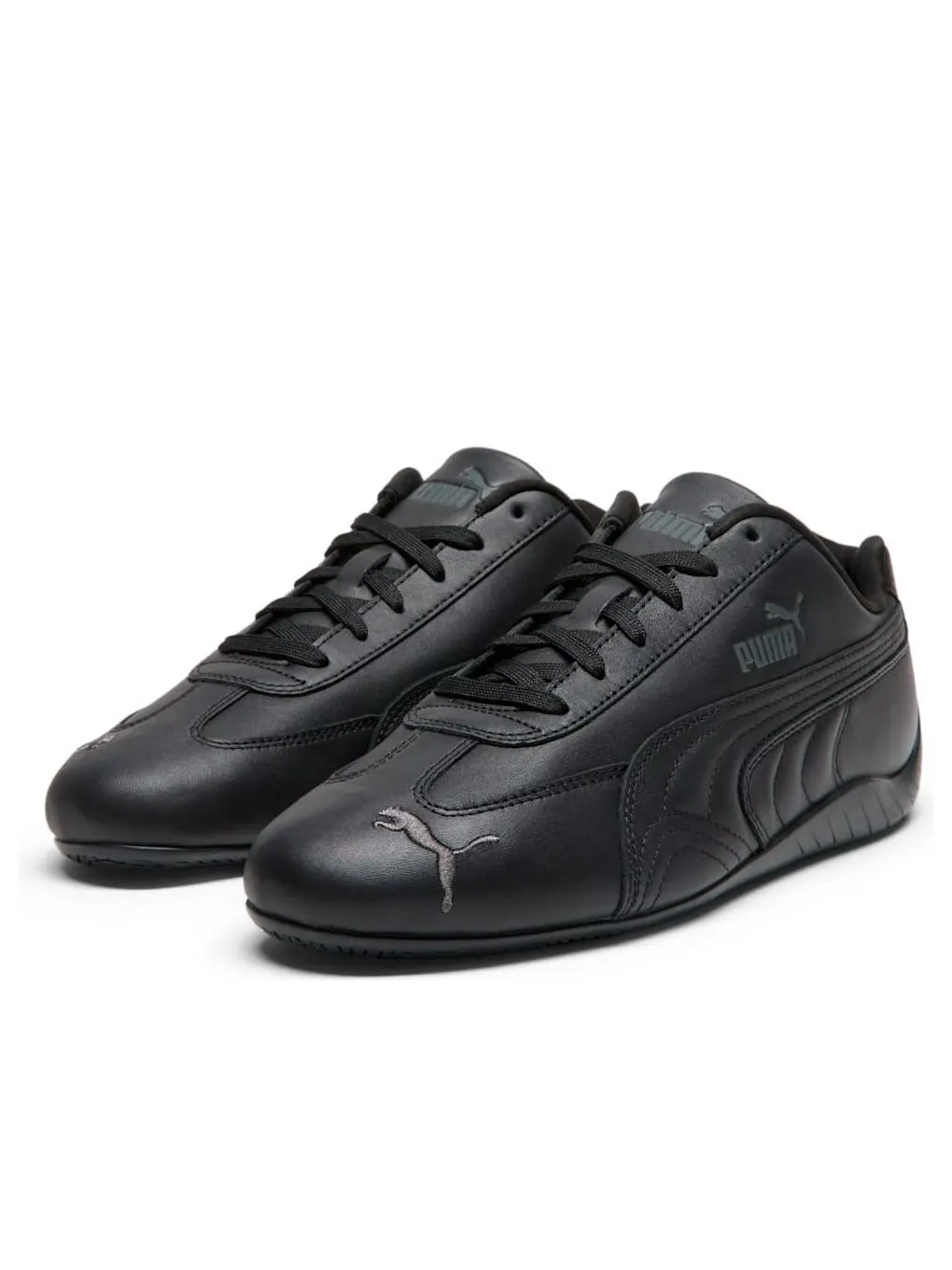 Кроссовки Puma Speedcat Full Leather 'Black Shadow Gray' — изображение 6 из 6, черный/серый