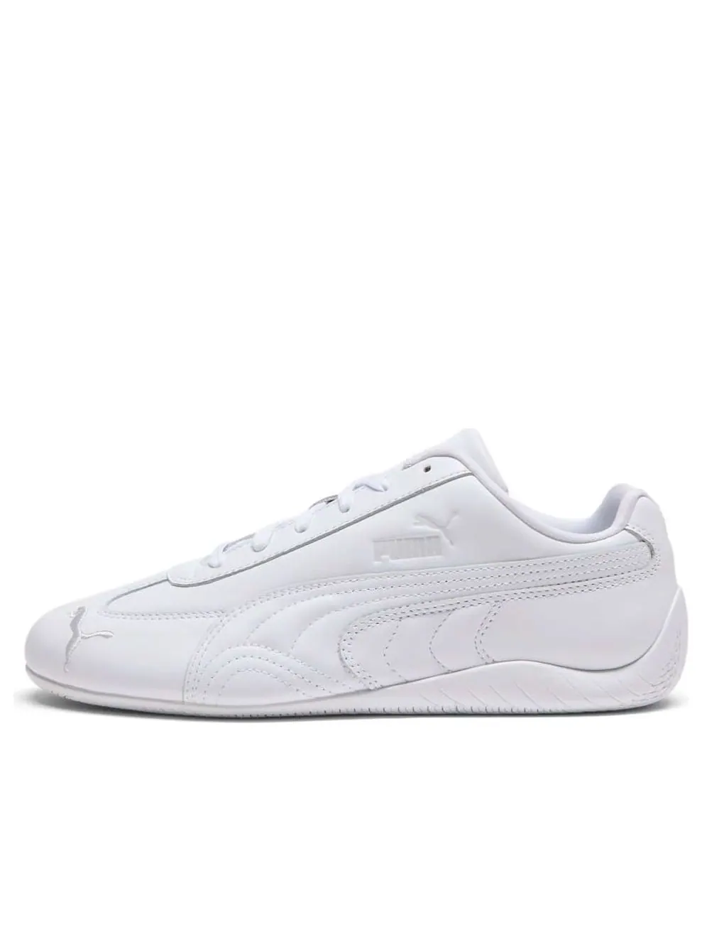 Кроссовки PUMA Speedcat Full Leather 'White Feather Gray' — изображение 1 из 6, белый