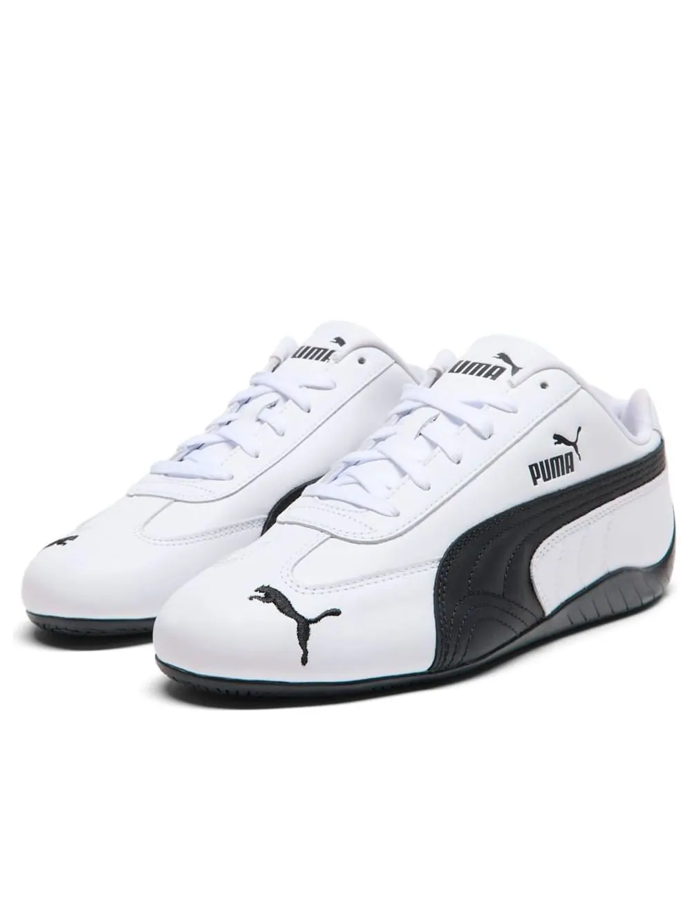 Кроссовки Puma Speedcat Full Leather 'White Black' — изображение 6 из 6, белый/черный