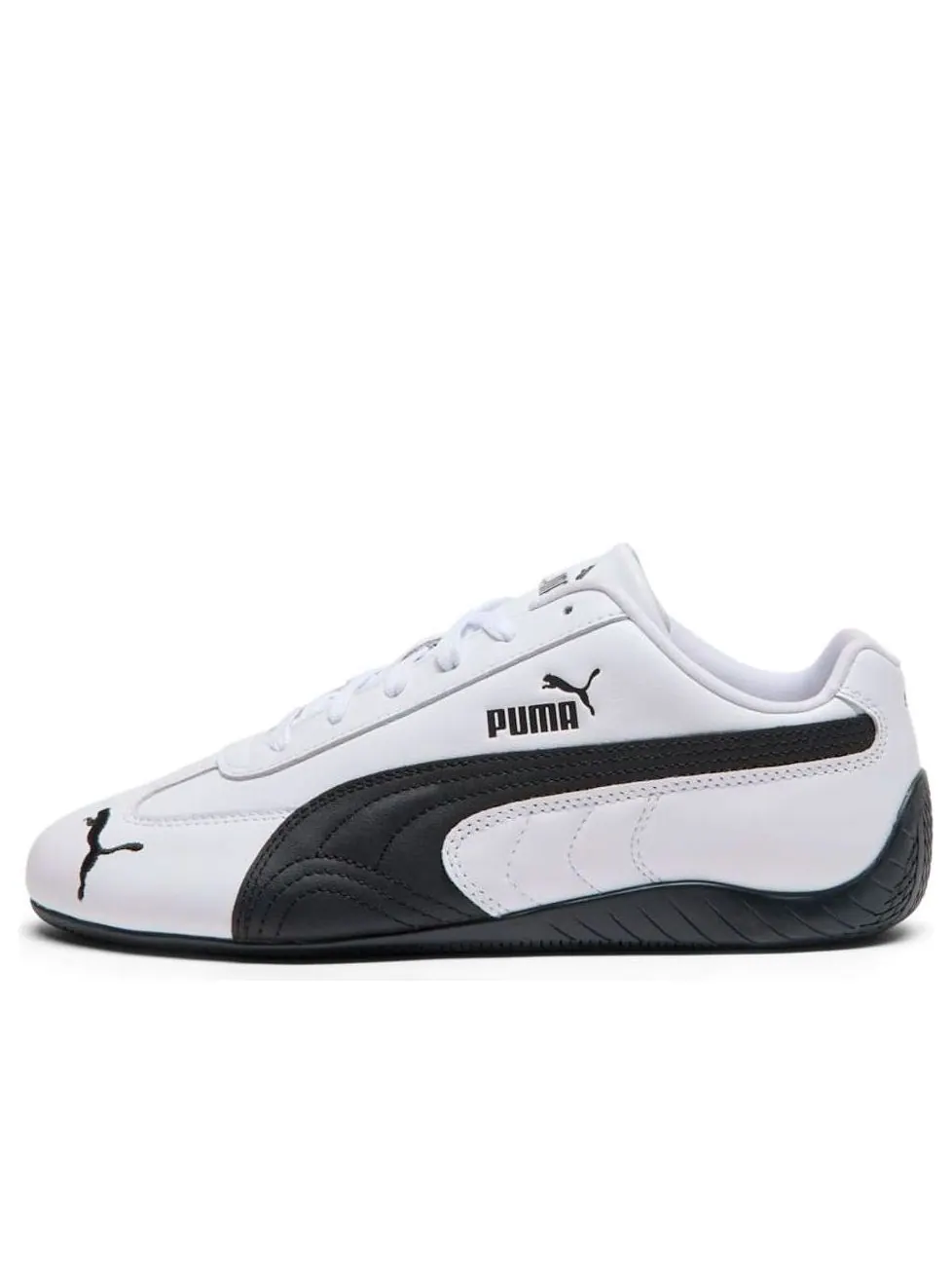 Кроссовки PUMA Speedcat Full Leather 'White Black' — изображение 1 из 6, белый