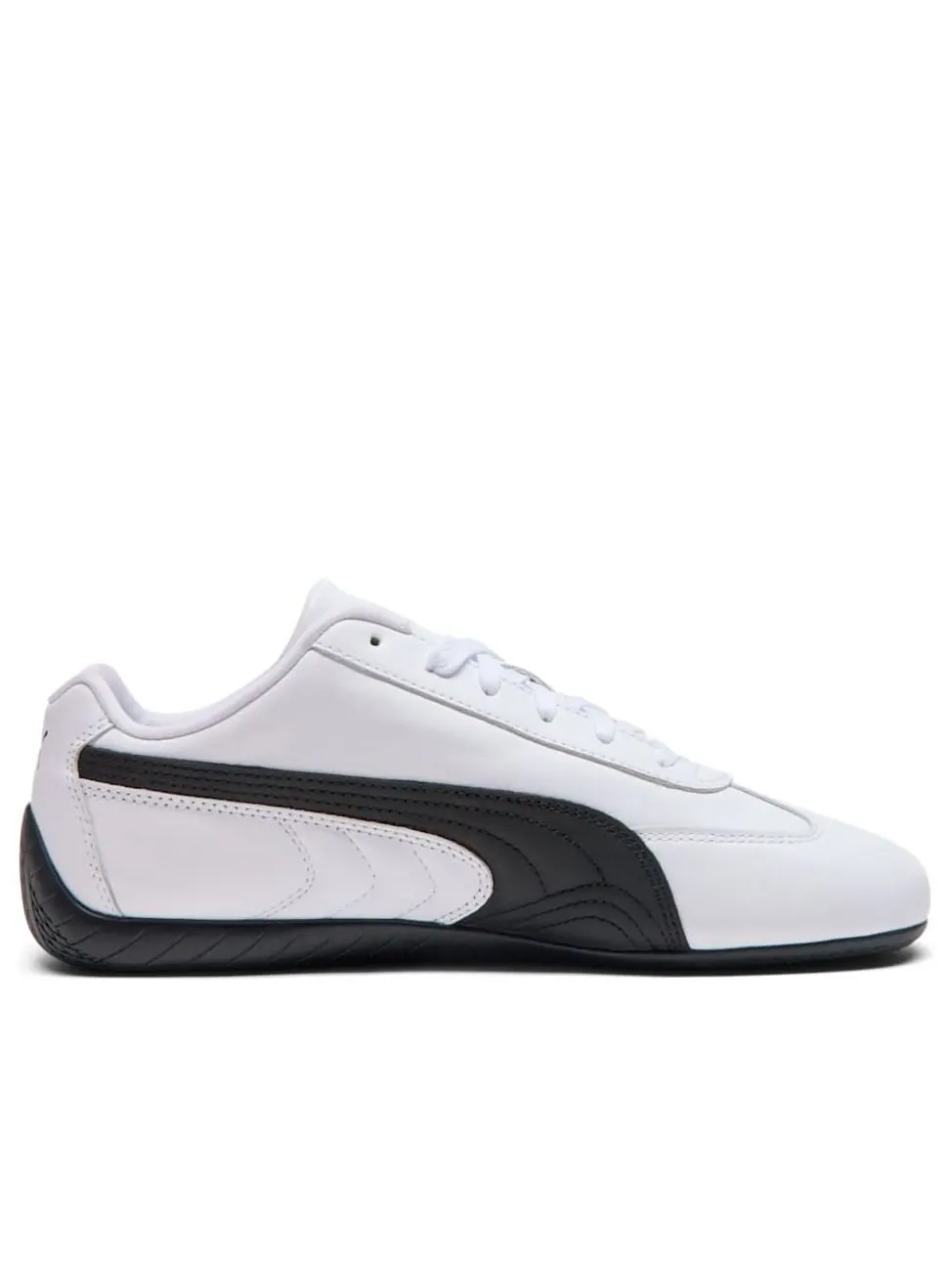 Кроссовки PUMA Speedcat Full Leather 'White Black' — изображение 2 из 6, белый