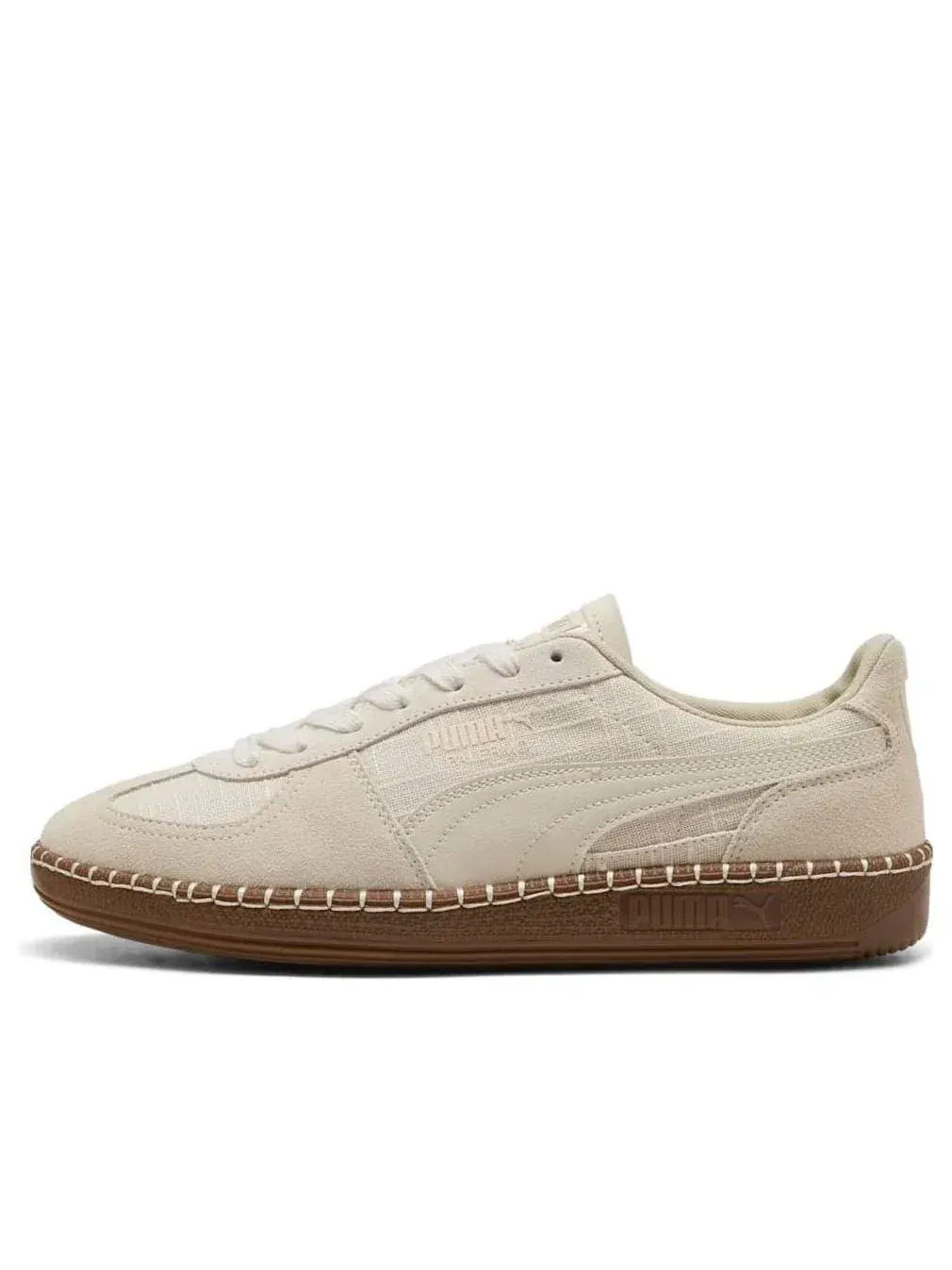 Кроссовки PUMA Palermo Straw 'Beige' 405564-01 — изображение 1 из 6, бежевый