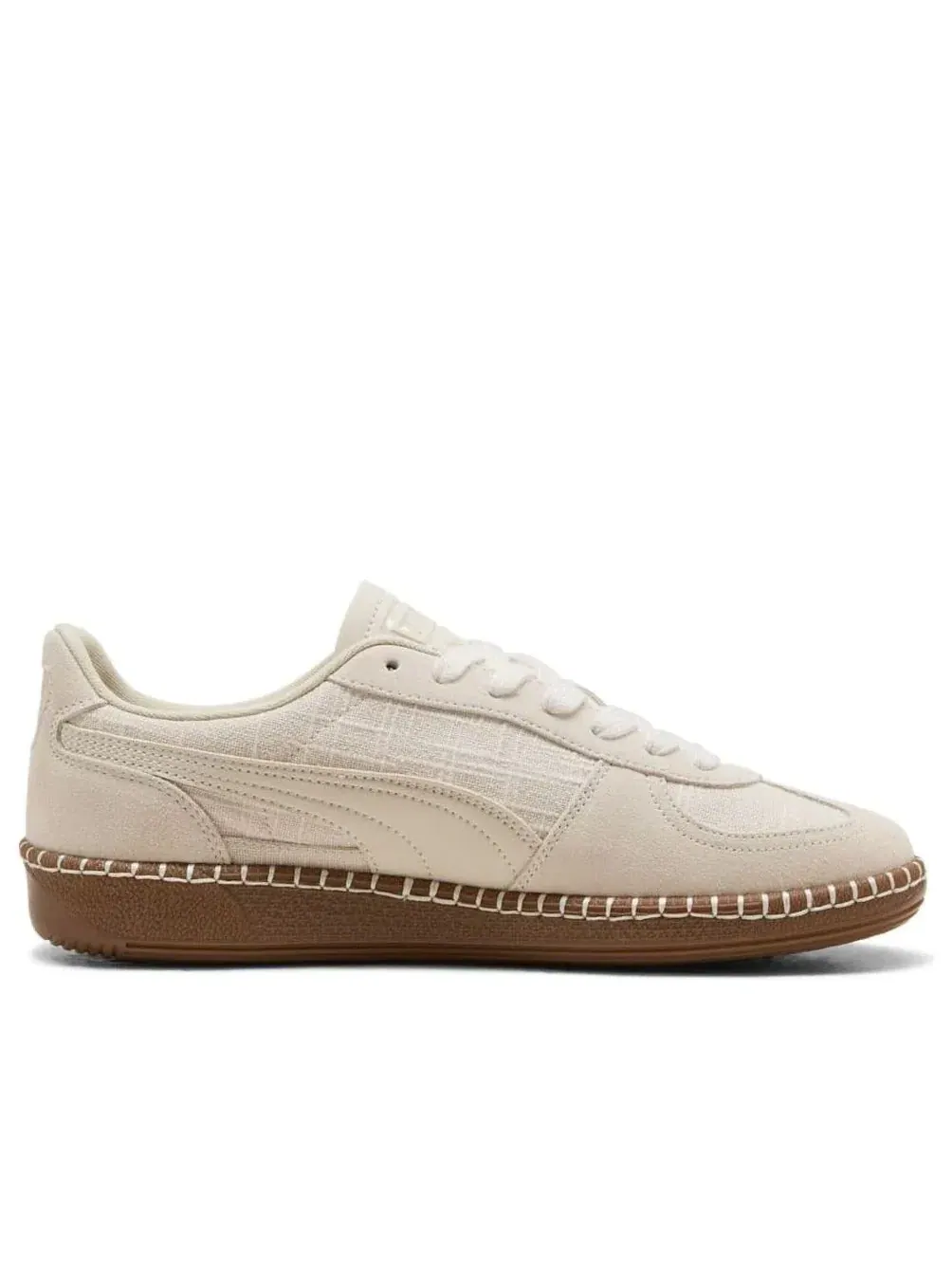 Кроссовки PUMA Palermo Straw 'Beige' 405564-01 — изображение 2 из 6, бежевый