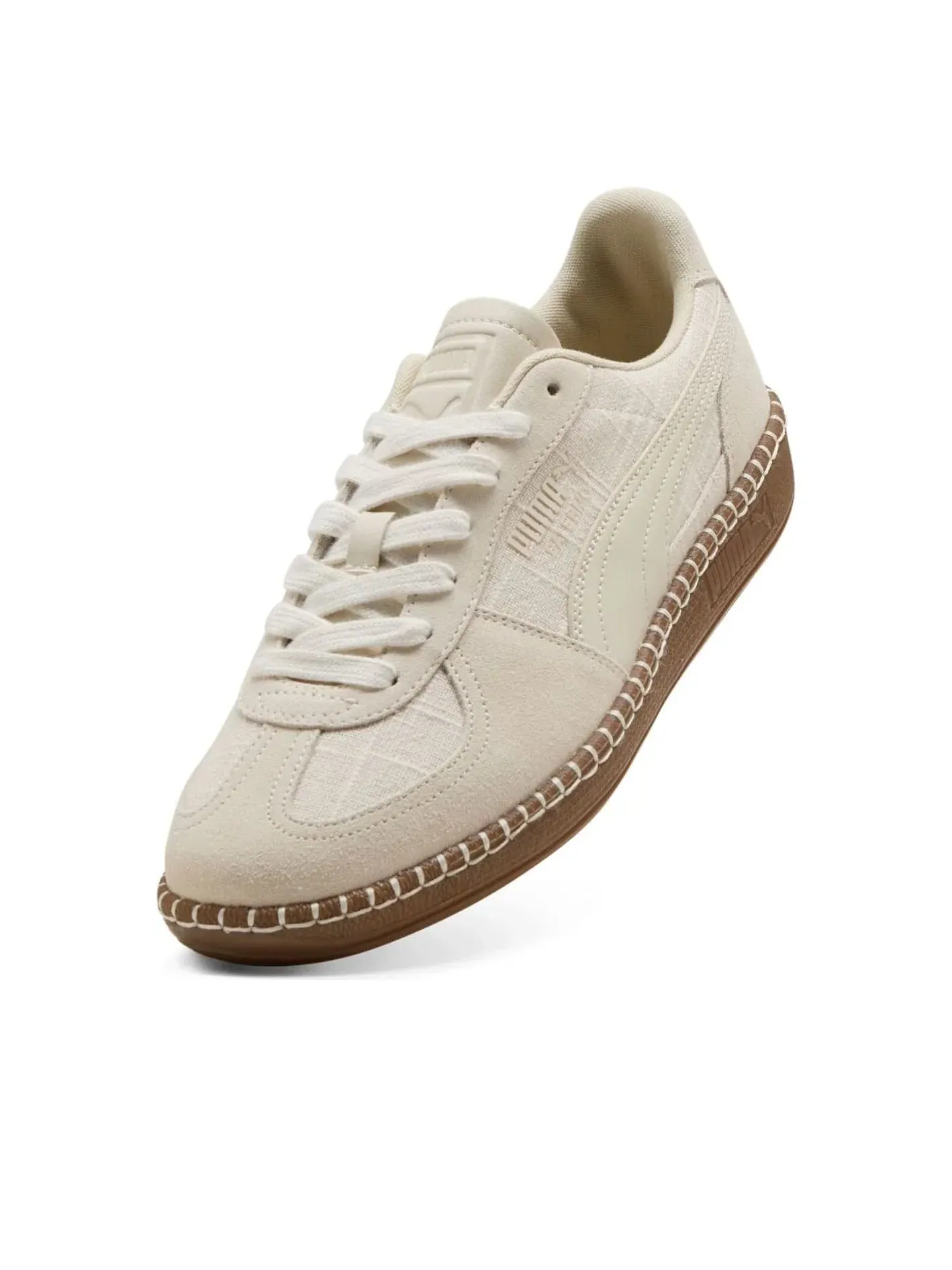 Кроссовки PUMA Palermo Straw 'Beige' 405564-01 — изображение 3 из 6, бежевый