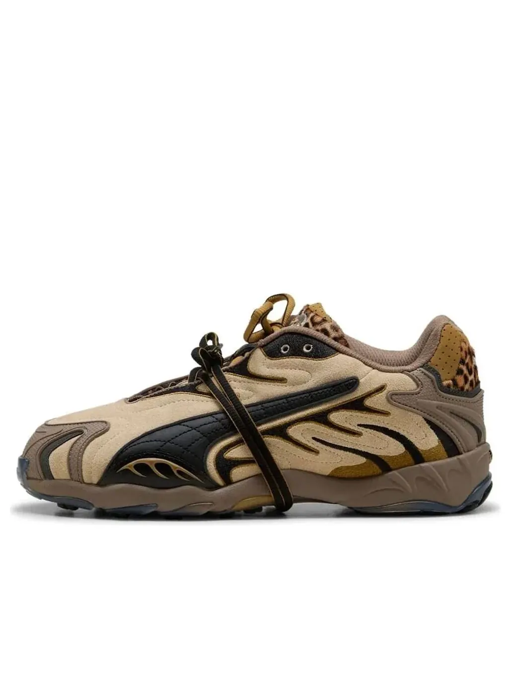 Мужские кроссовки с принтом леопарда Inhale PUMA — изображение 1 из 6, мульти
