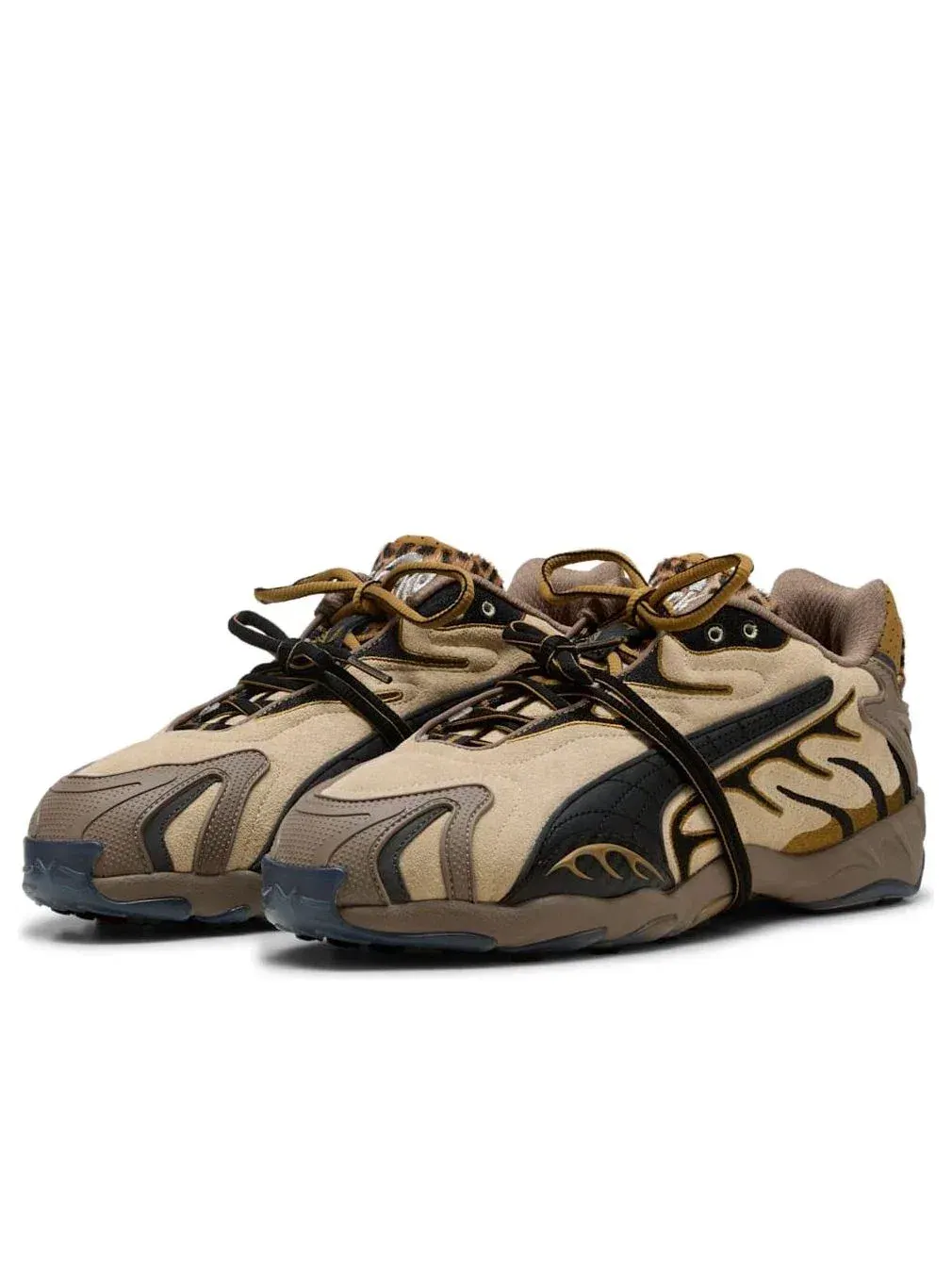 Мужские кроссовки с принтом леопарда Inhale PUMA — изображение 2 из 6, мульти