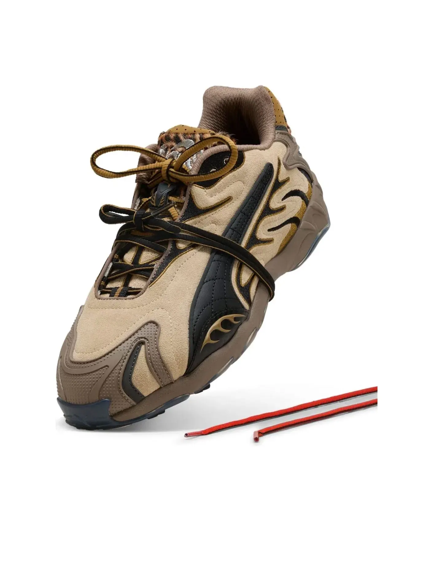 Мужские кроссовки с принтом леопарда Inhale PUMA — изображение 5 из 6, мульти