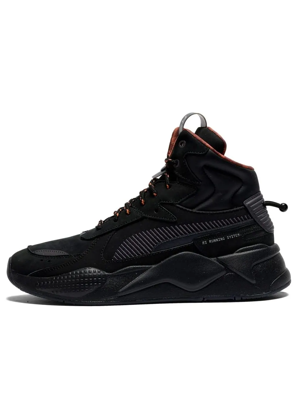 Кроссовки PUMA RS-X Mid Black Ice 'PUMA Black' — изображение 1 из 6, черный