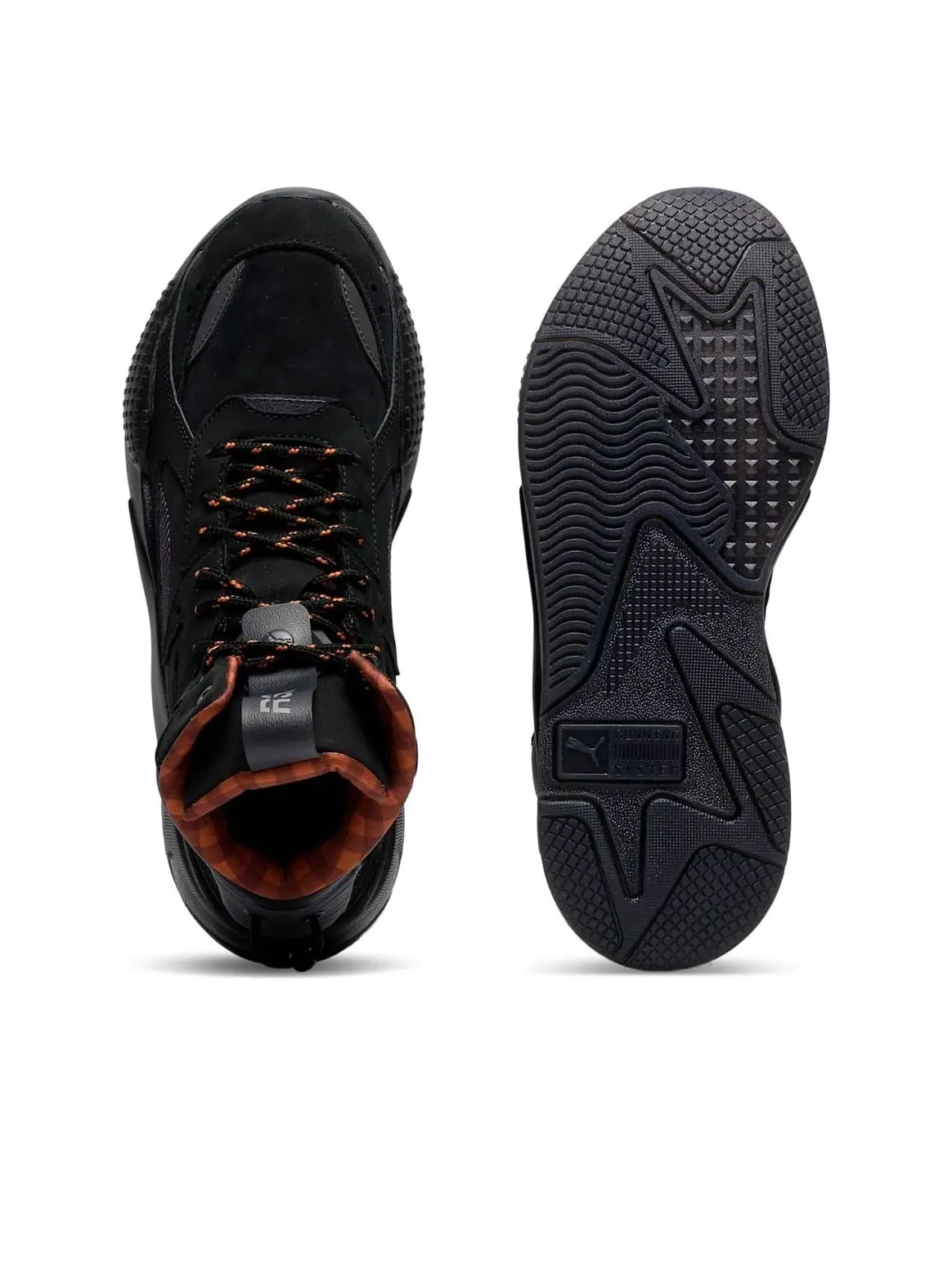 Puma RS-X Mid Black Ice 'Puma Black' — изображение 3 из 6, черный/темный/коричневый