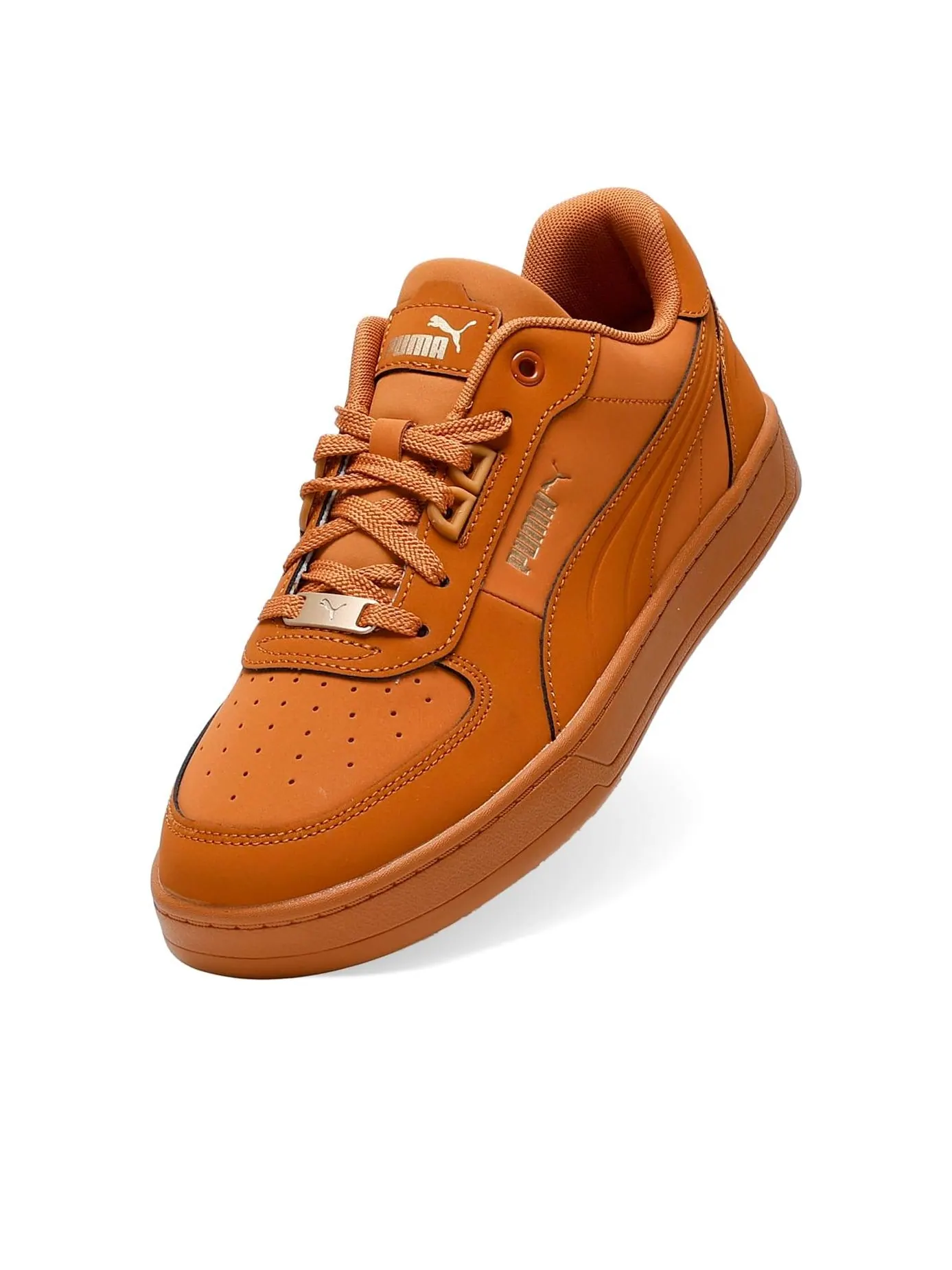 Кроссовки PUMA Caven 2.0 Lux Buck 'Caramel Gold' — изображение 3 из 6, коричневый